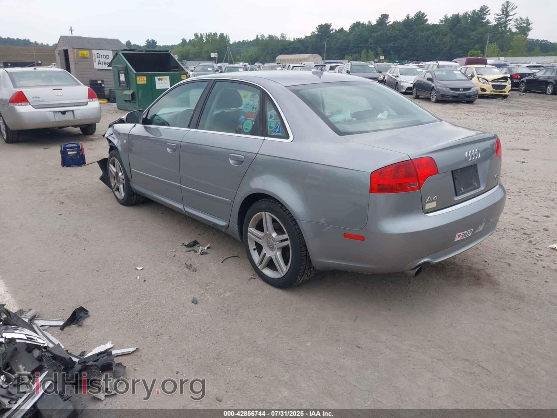 2008 AUDI A4 - VIN: WAUDF78E58A036455 - Photo 3