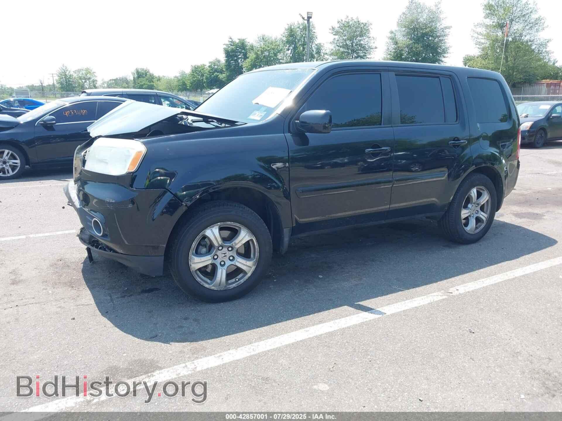 2012 HONDA PILOT - VIN: 5FNYF4H41CB034695 - Фото 2
