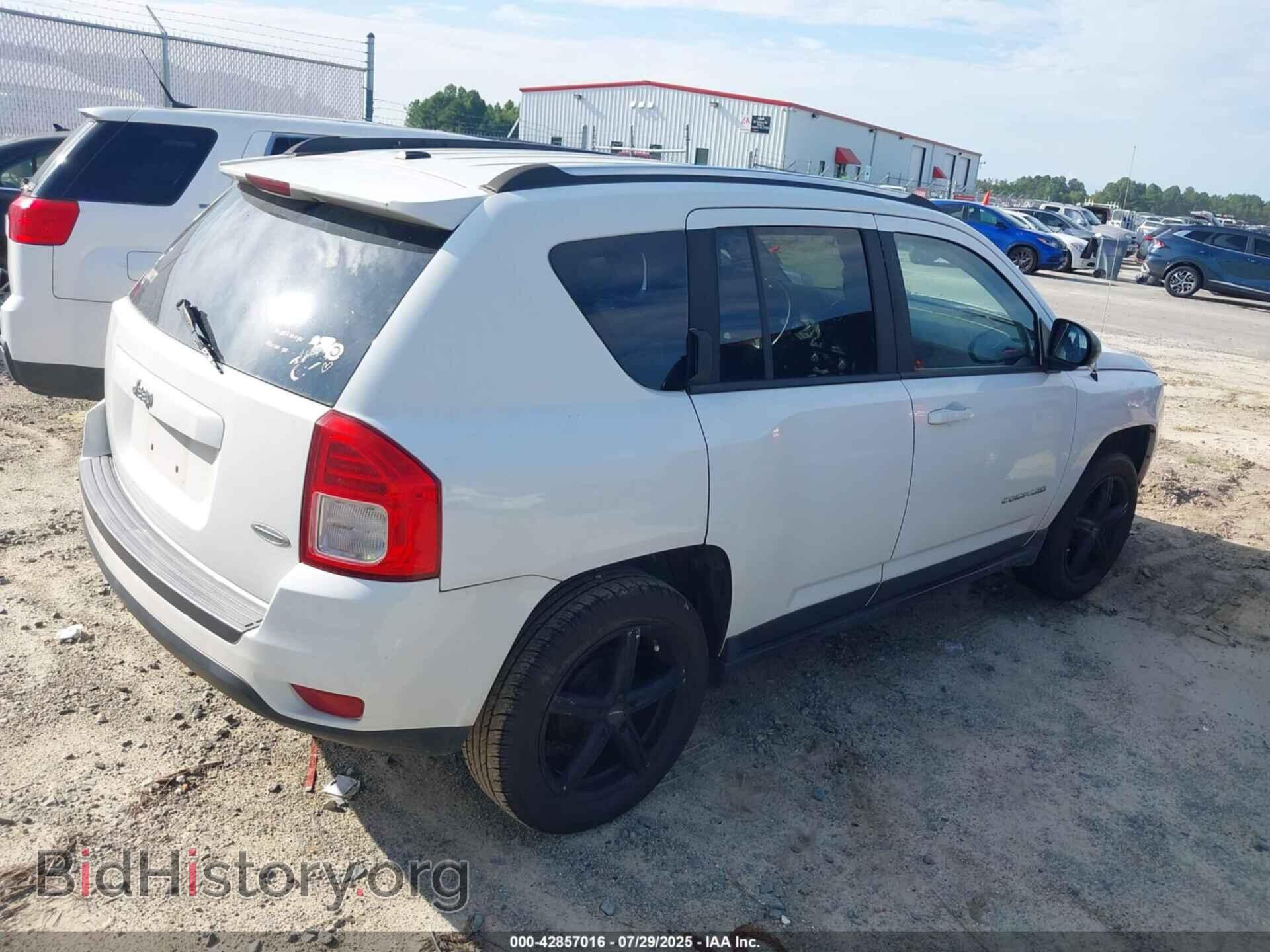 2012 JEEP COMPASS - VIN: 1C4NJCEB0CD610525 - Фото 4