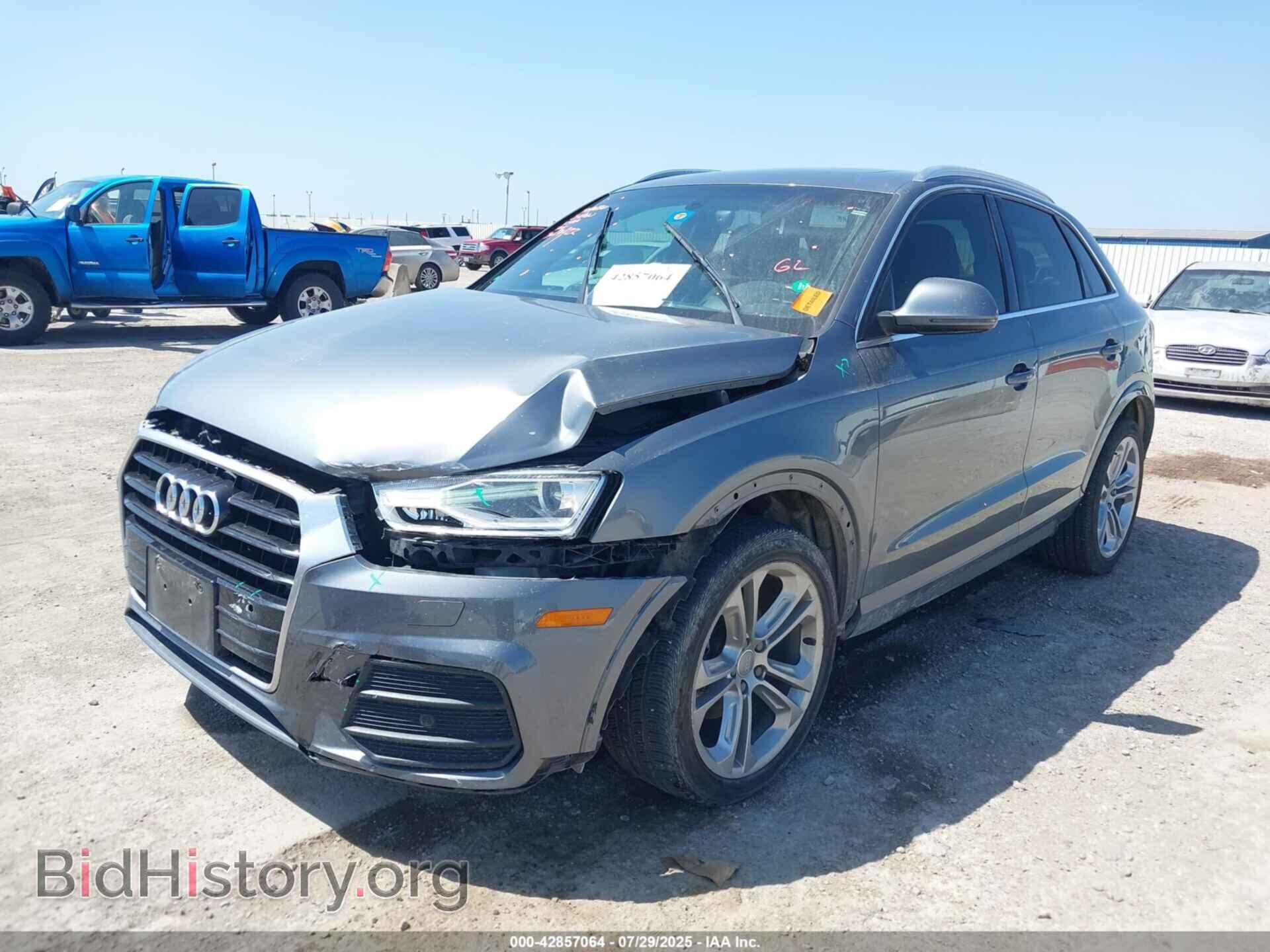 2017 AUDI Q3 - VIN: WA1HCCFS8HR010569 - Фото 2