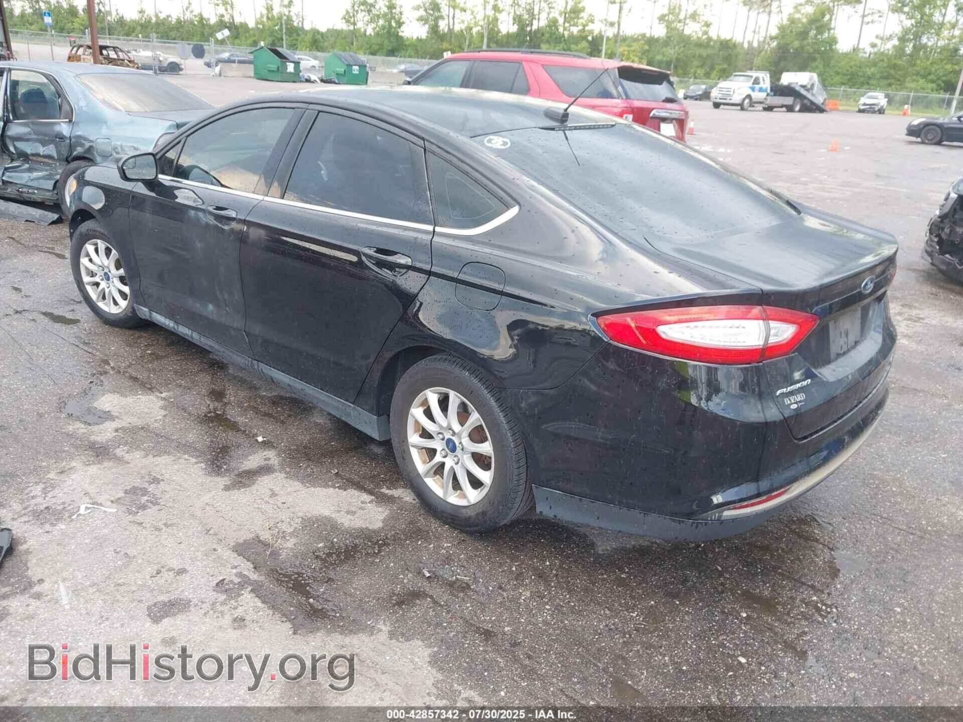 2016 FORD FUSION - VIN: 3FA6P0G76GR129773 - Фото 3