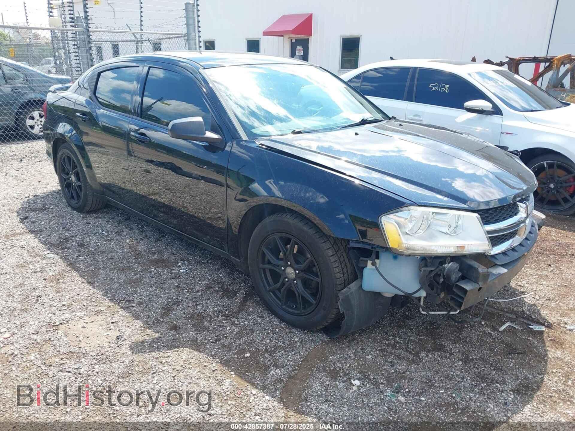 Photo 1C3CDZAG2EN218716 - DODGE AVENGER 2014