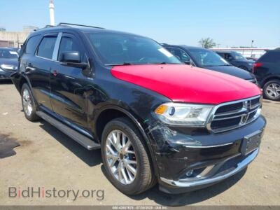 2016 Dodge DURANGO Limited, черный — VIN 1C4RDJDGXGC403582, IAAI