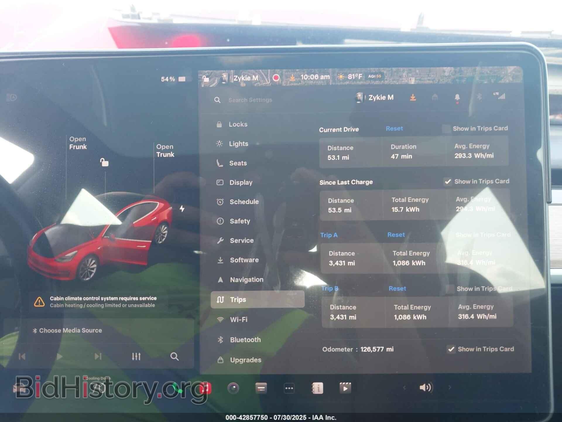 2018 TESLA MODEL 3 - VIN: 5YJ3E1EA0JF050003 - Photo 7