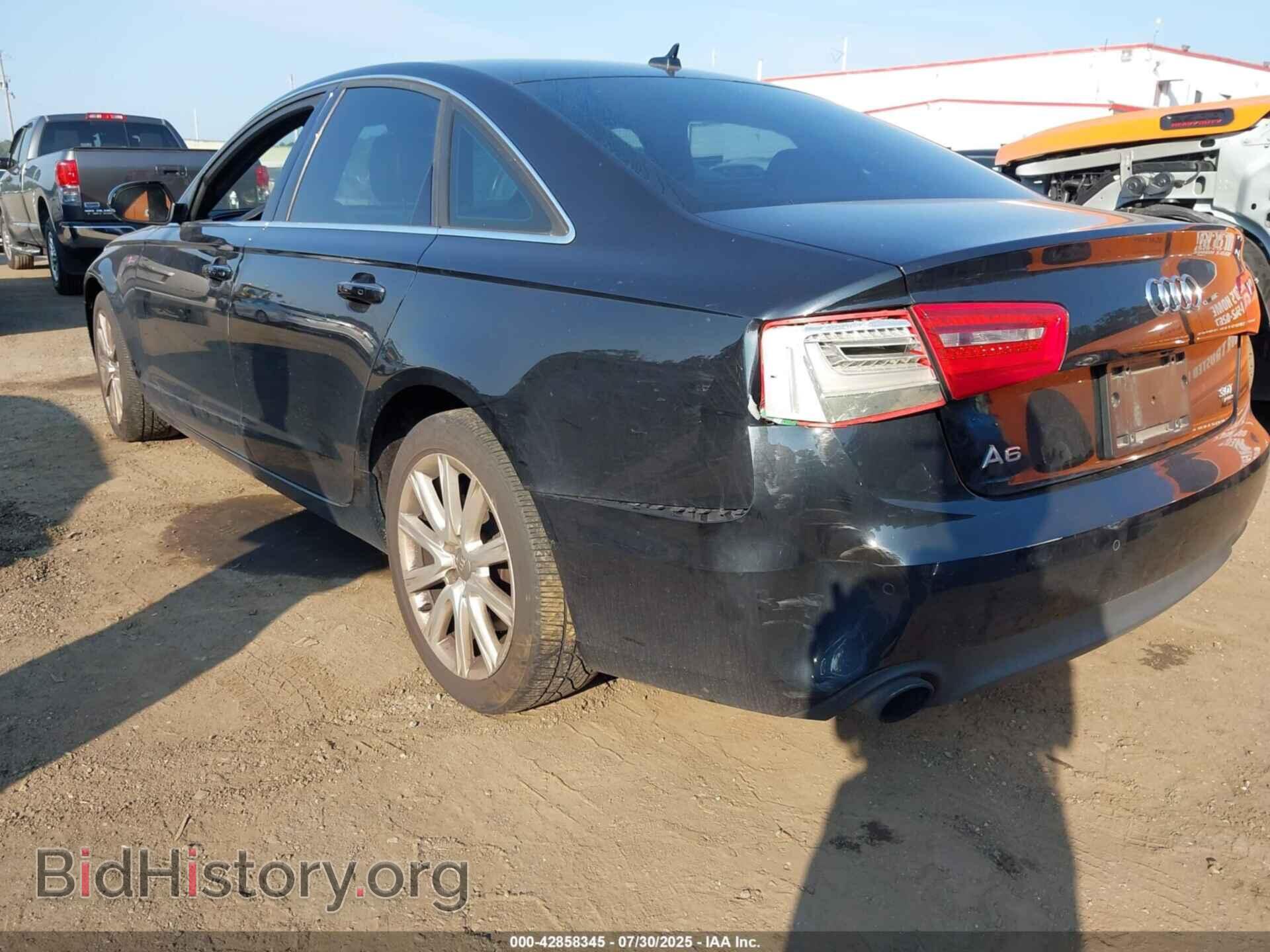 2013 AUDI A6 - VIN: WAUGGAFC4DN155366 - Фото 3