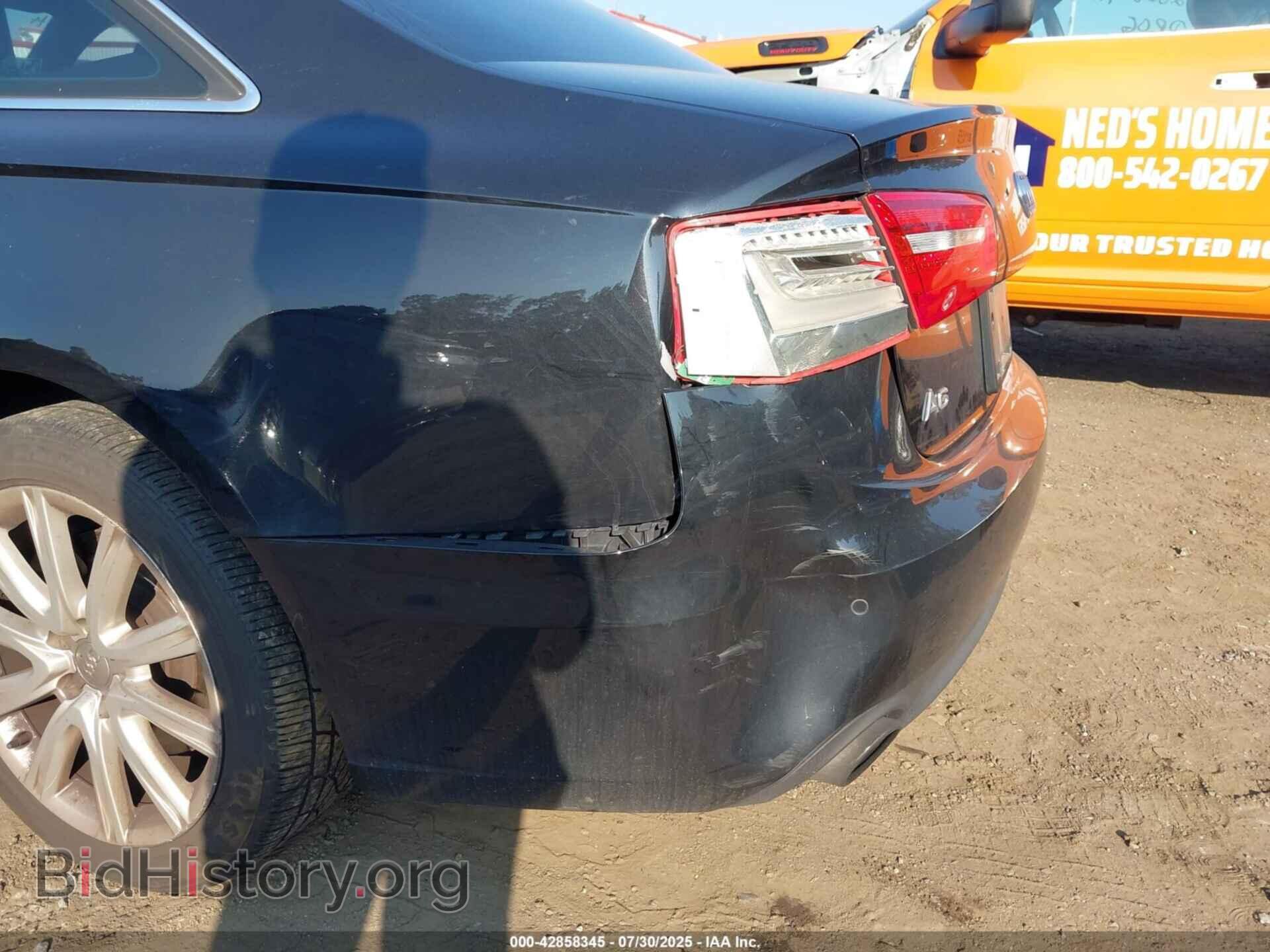 2013 AUDI A6 - VIN: WAUGGAFC4DN155366 - Фото 6