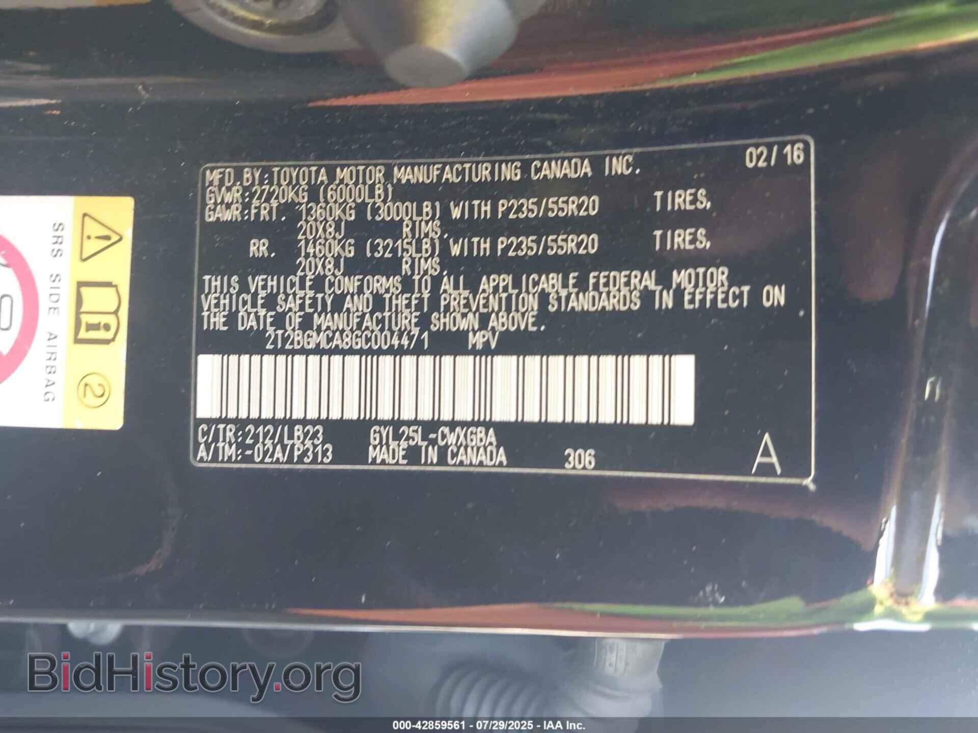 2016 LEXUS RX 450H - VIN: 2T2BGMCA8GC004471 - Photo 9