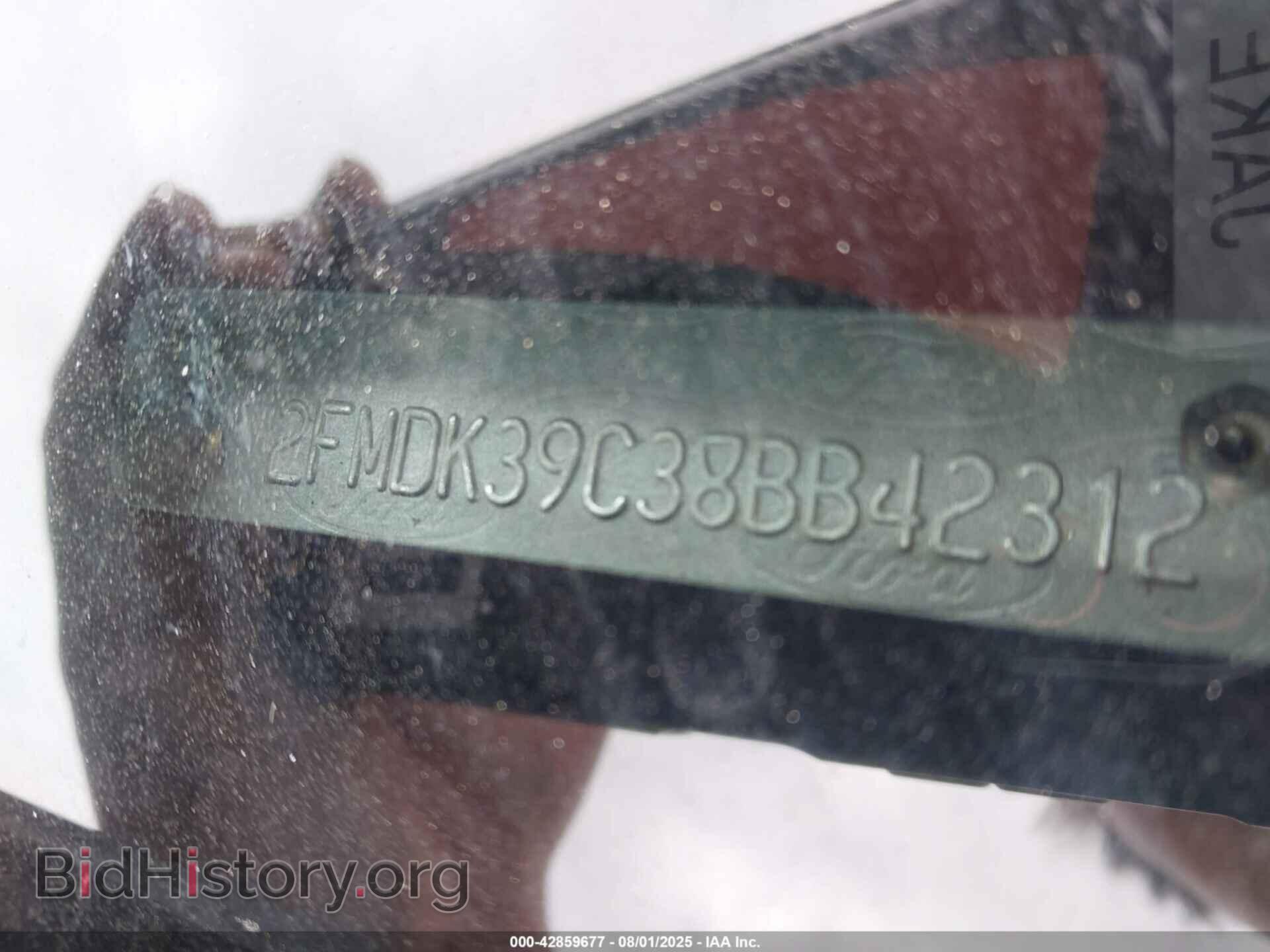 2008 FORD EDGE - VIN: 2FMDK39C38BB42312 - Photo 9