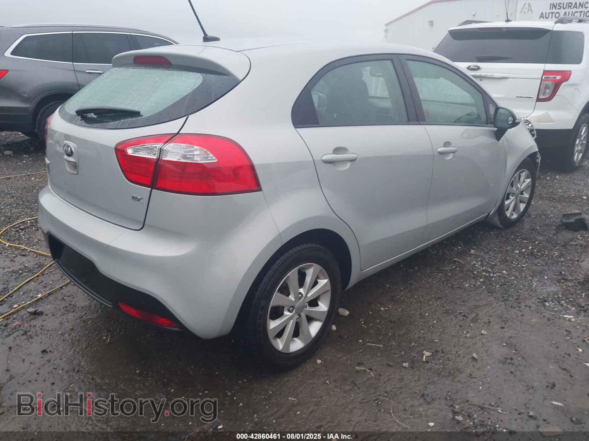 2013 KIA RIO - VIN: KNADN5A38D6195242 - Фото 4