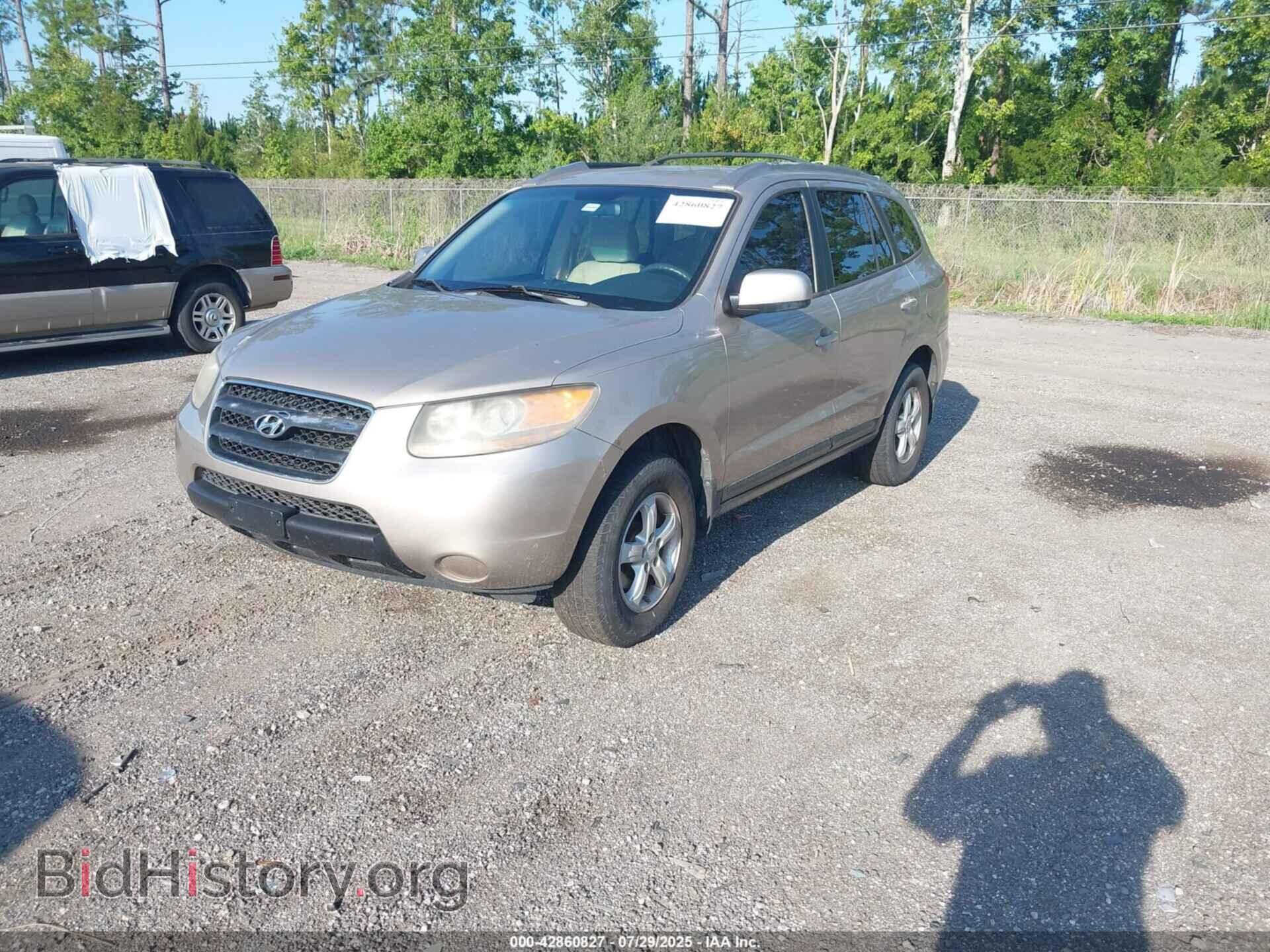 2007 HYUNDAI SANTA FE - VIN: 5NMSG13D47H106406 - Фото 2