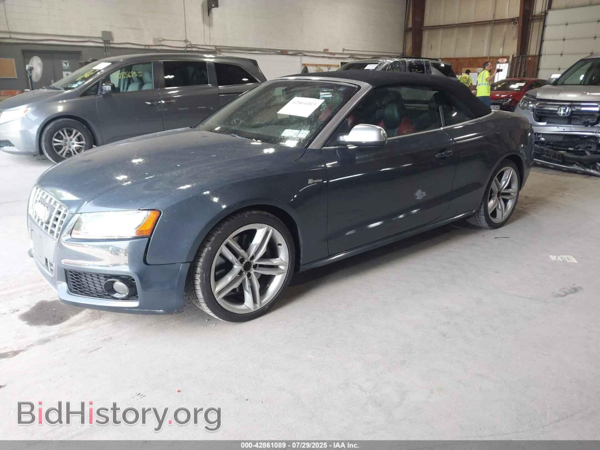 2011 AUDI S5 - VIN: WAUCGAFH2BN019549 - Фото 2