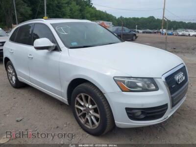 2012 Audi Q5 2.0T Premium, белый — VIN WA1LFAFP5CA039603, IAAI