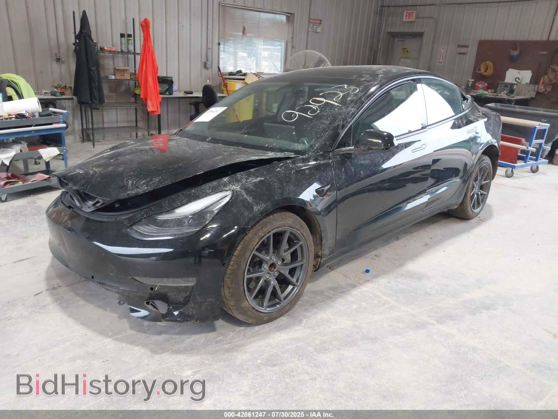 2022 TESLA MODEL 3 - VIN: 5YJ3E1EA8NF344870 - Фото 2