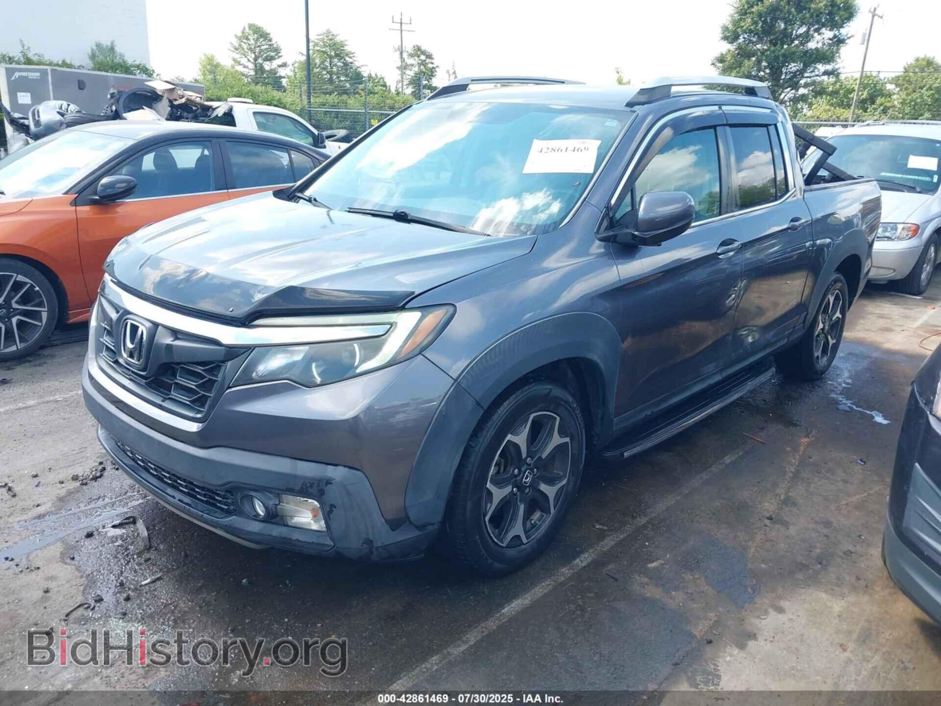 2017 HONDA RIDGELINE - VIN: 5FPYK2F66HB001209 - Фото 2