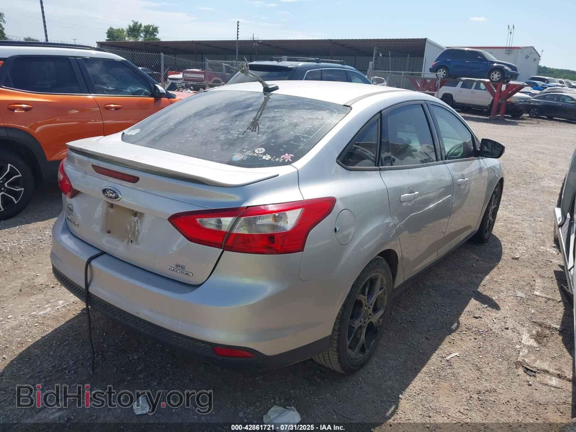 2014 FORD FOCUS - VIN: 1FADP3F24EL381306 - Фото 4