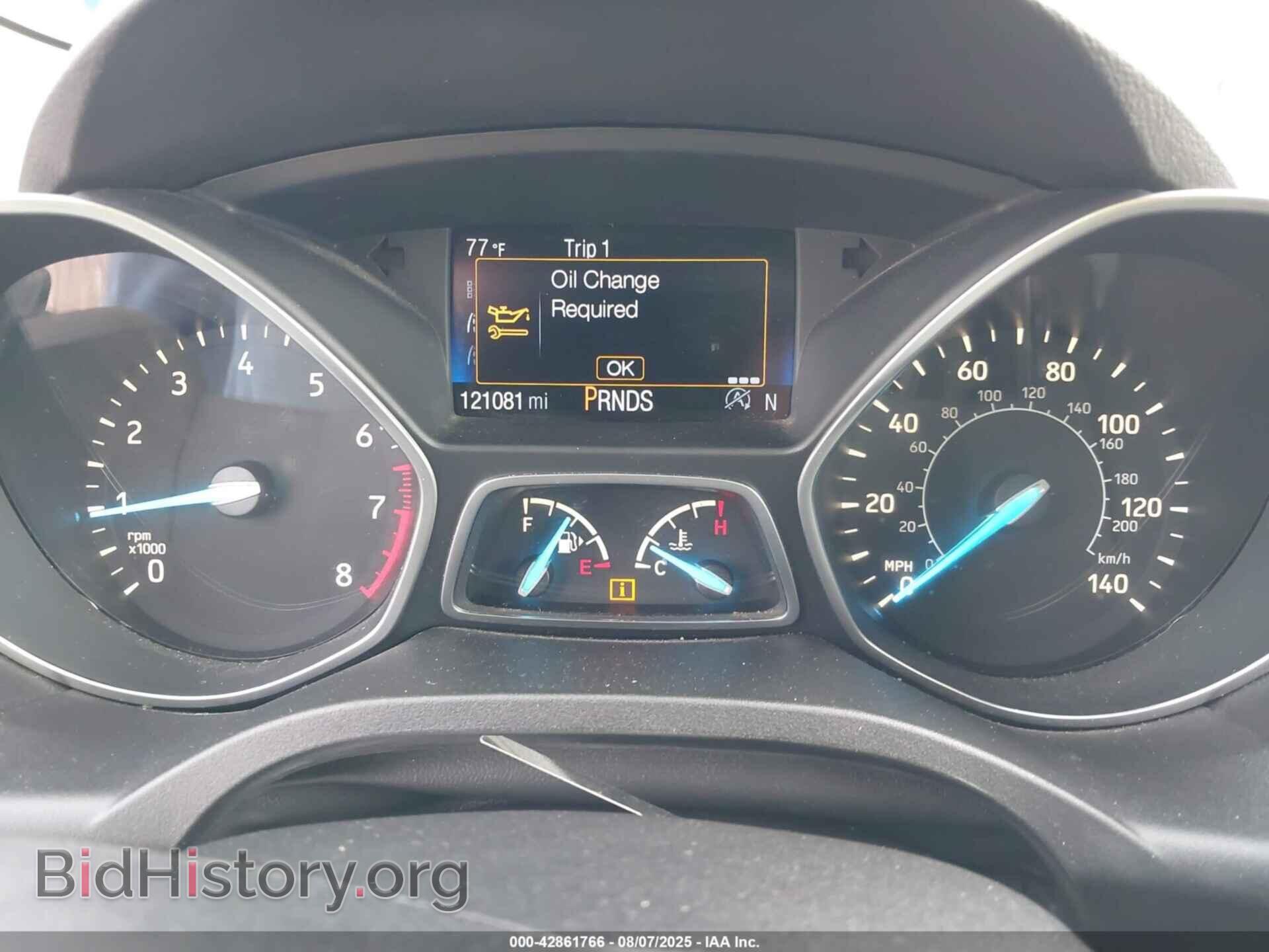 2017 FORD ESCAPE - VIN: 1FMCU0J91HUB51640 - Фото 7