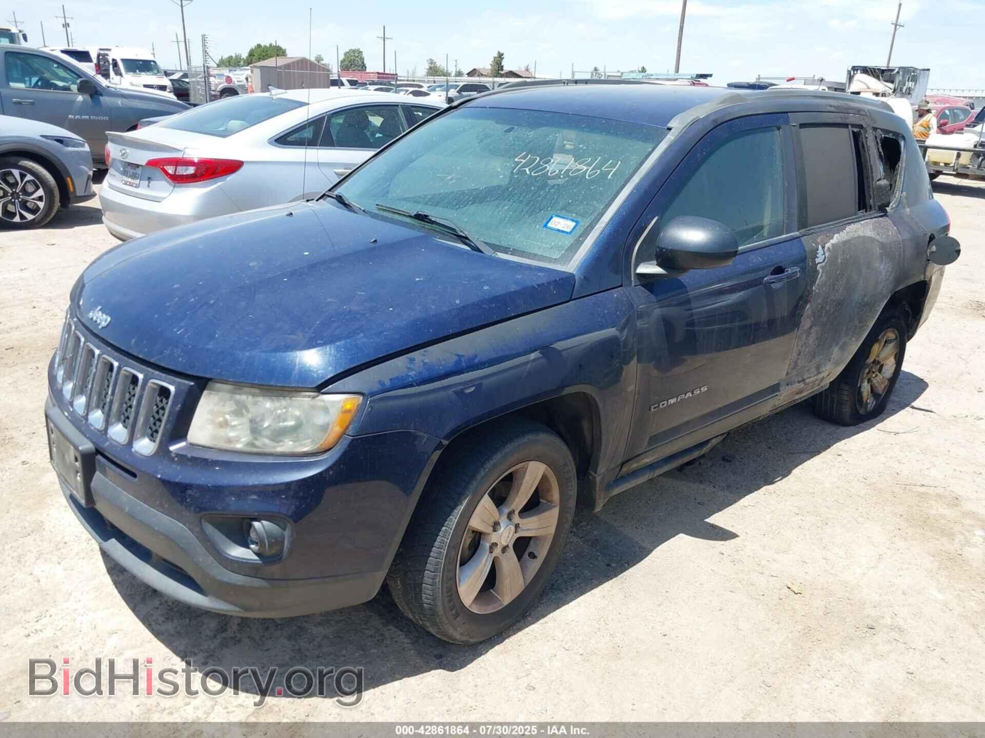 2012 JEEP COMPASS - VIN: 1C4NJCBB2CD623569 - Фото 2