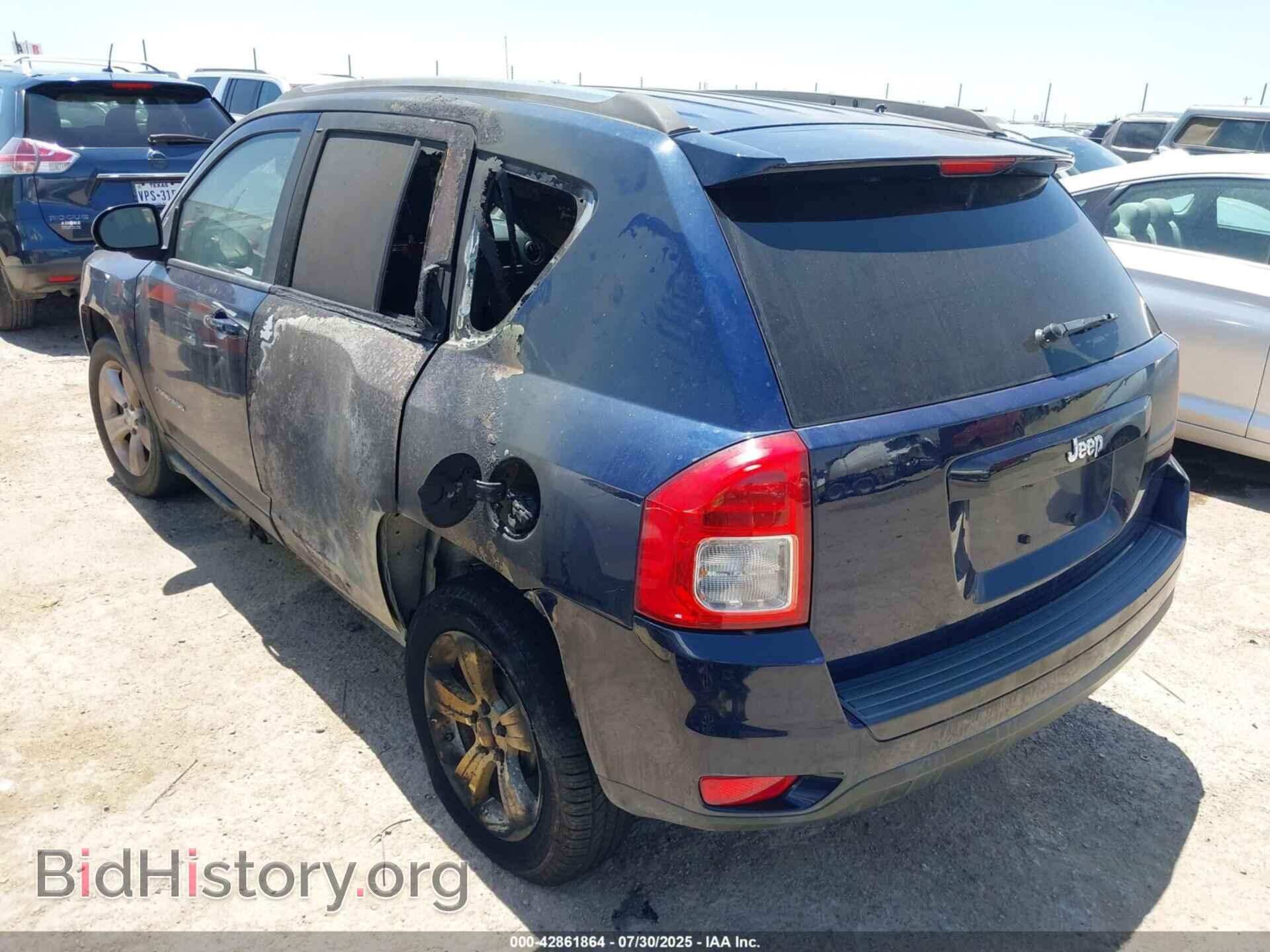 2012 JEEP COMPASS - VIN: 1C4NJCBB2CD623569 - Фото 3