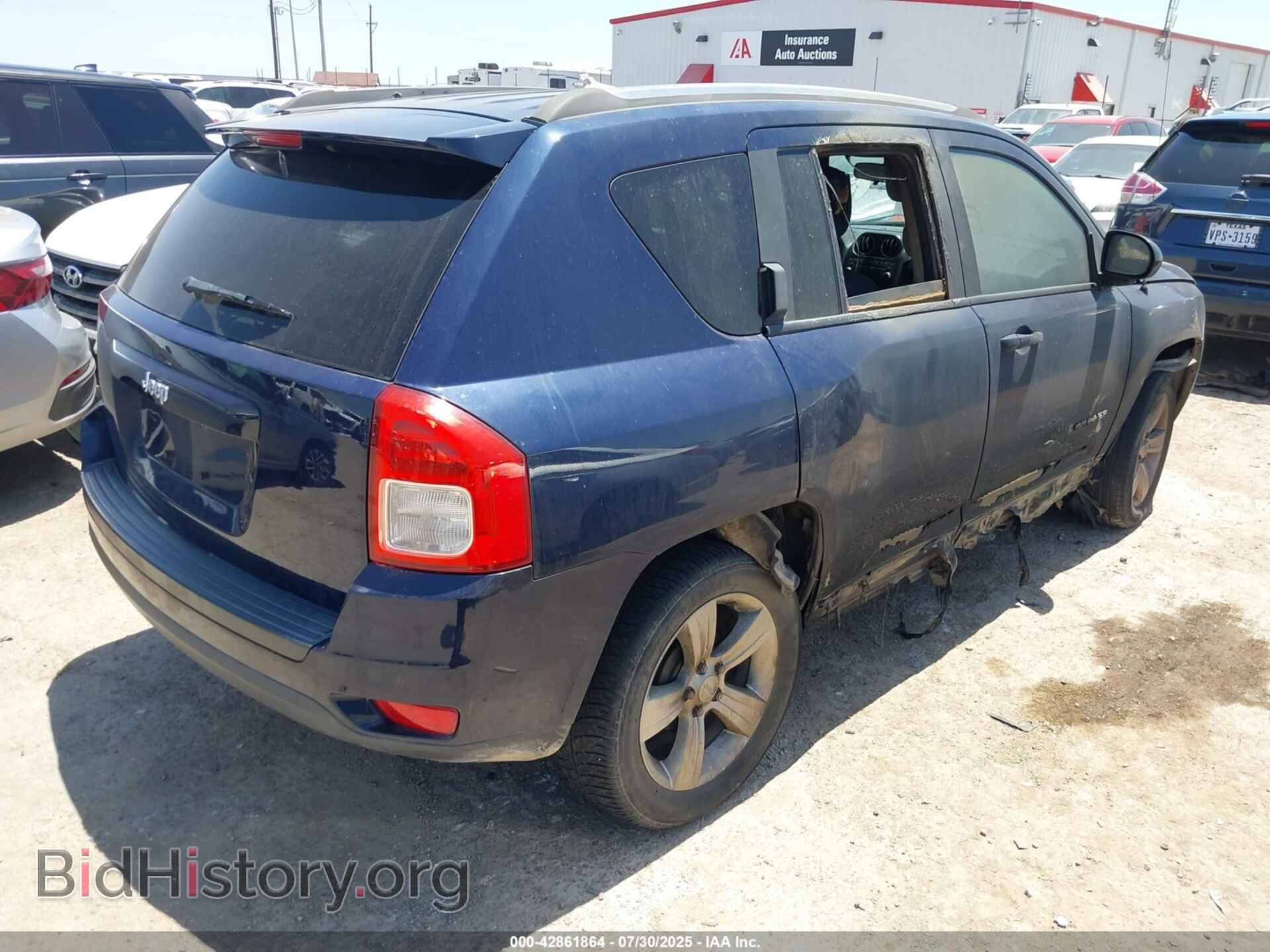 2012 JEEP COMPASS - VIN: 1C4NJCBB2CD623569 - Фото 4