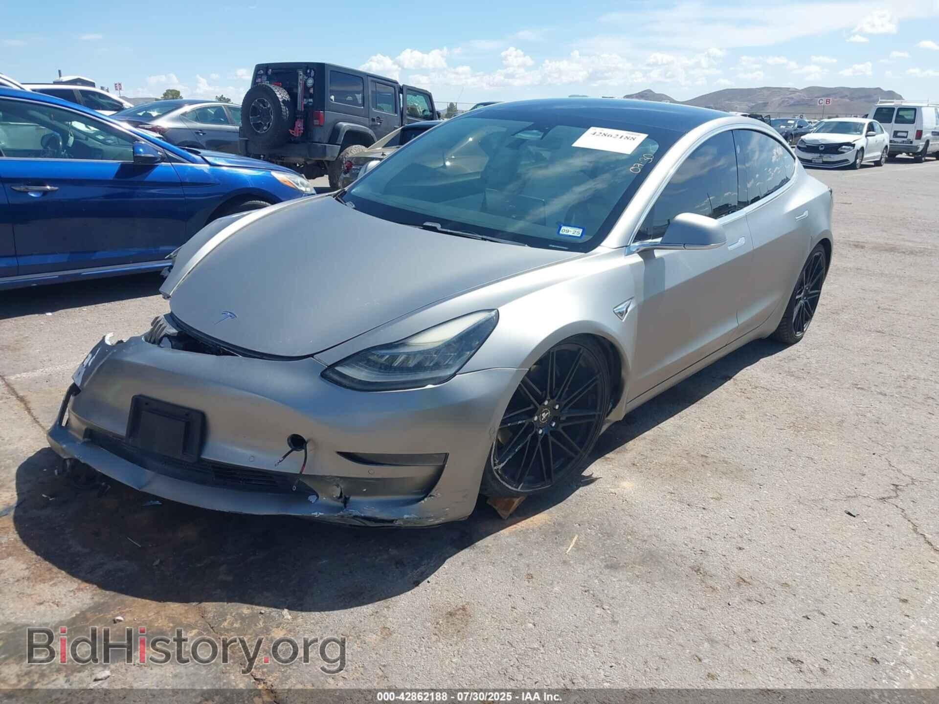 2019 TESLA MODEL 3 - VIN: 5YJ3E1EA8KF486356 - Фото 2