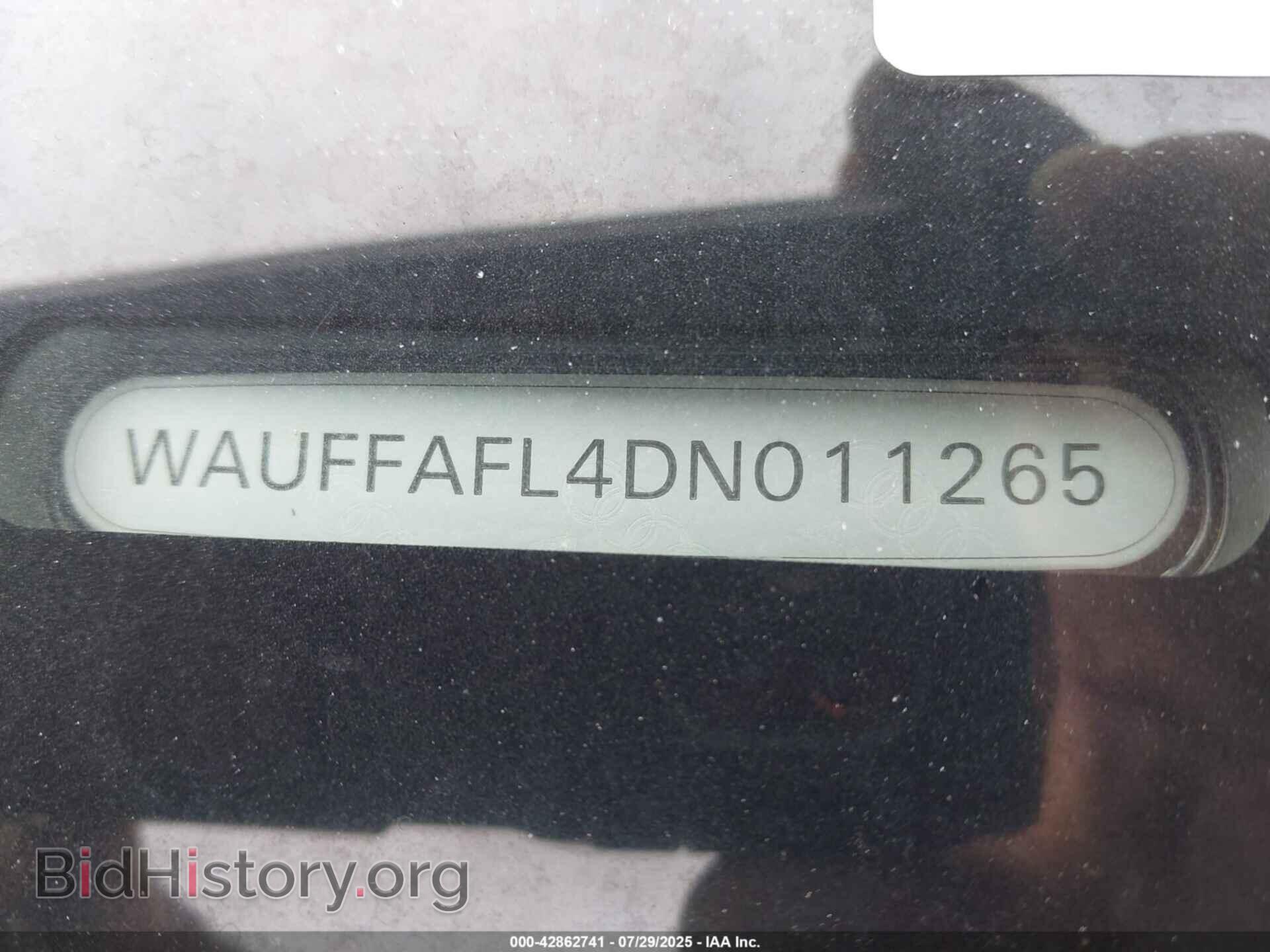 2013 AUDI A4 - VIN: WAUFFAFL4DN011265 - Photo 9
