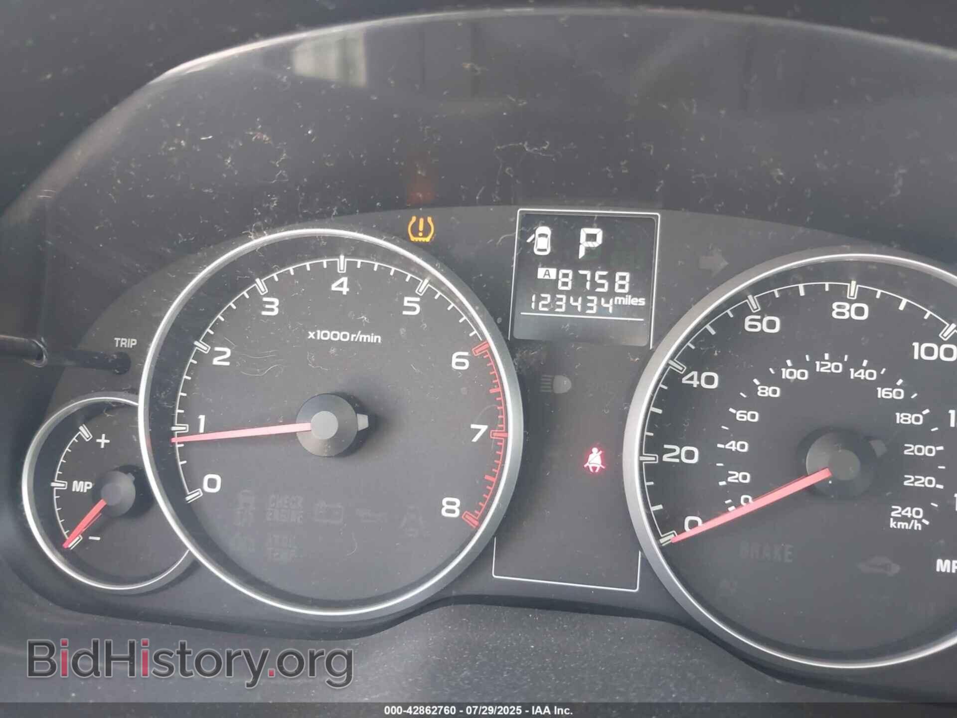 2013 SUBARU OUTBACK - VIN: 4S4BRBCC4D3257291 - Фото 7