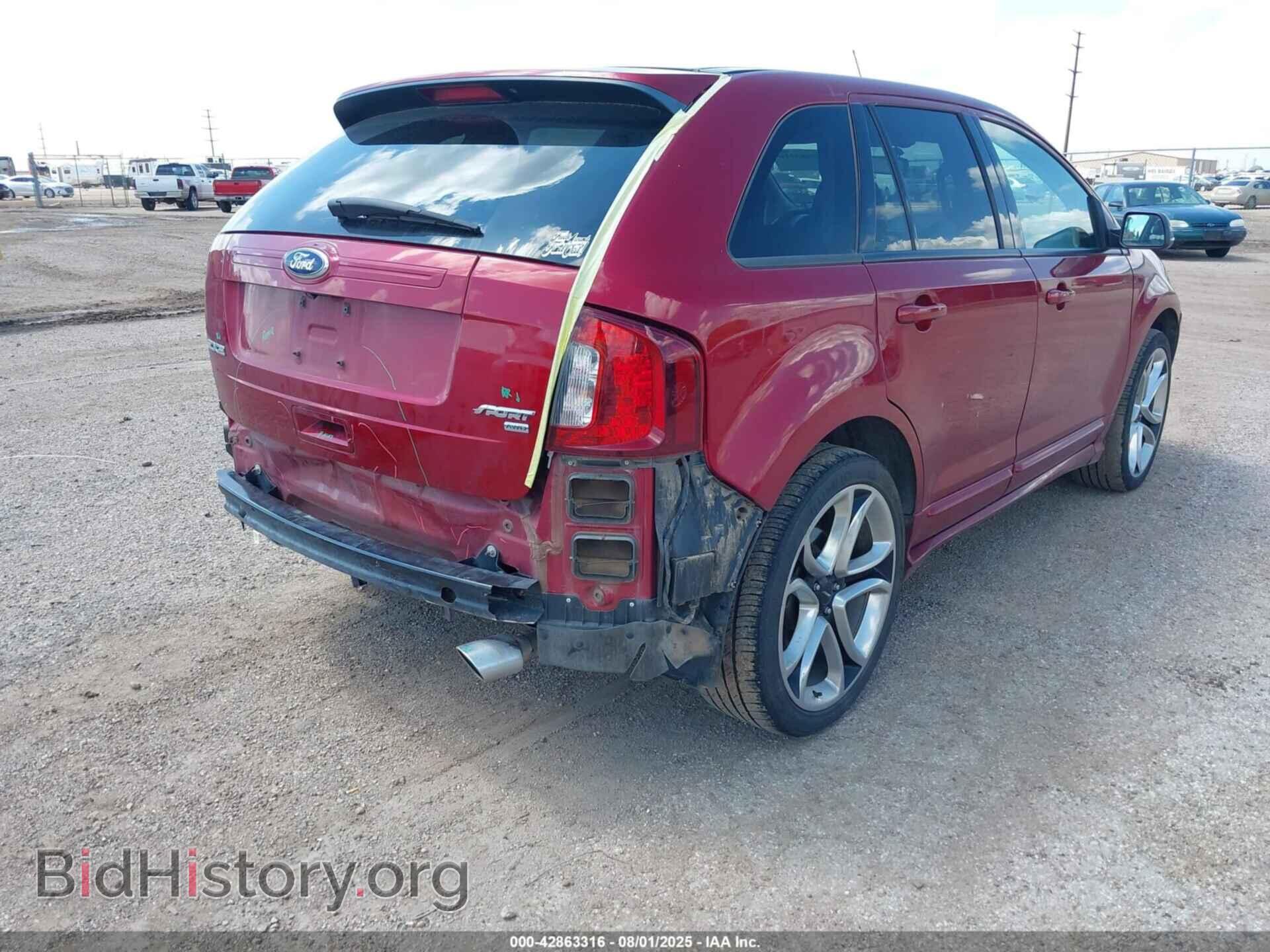 2014 FORD EDGE - VIN: 2FMDK4AKXEBA45791 - Фото 4