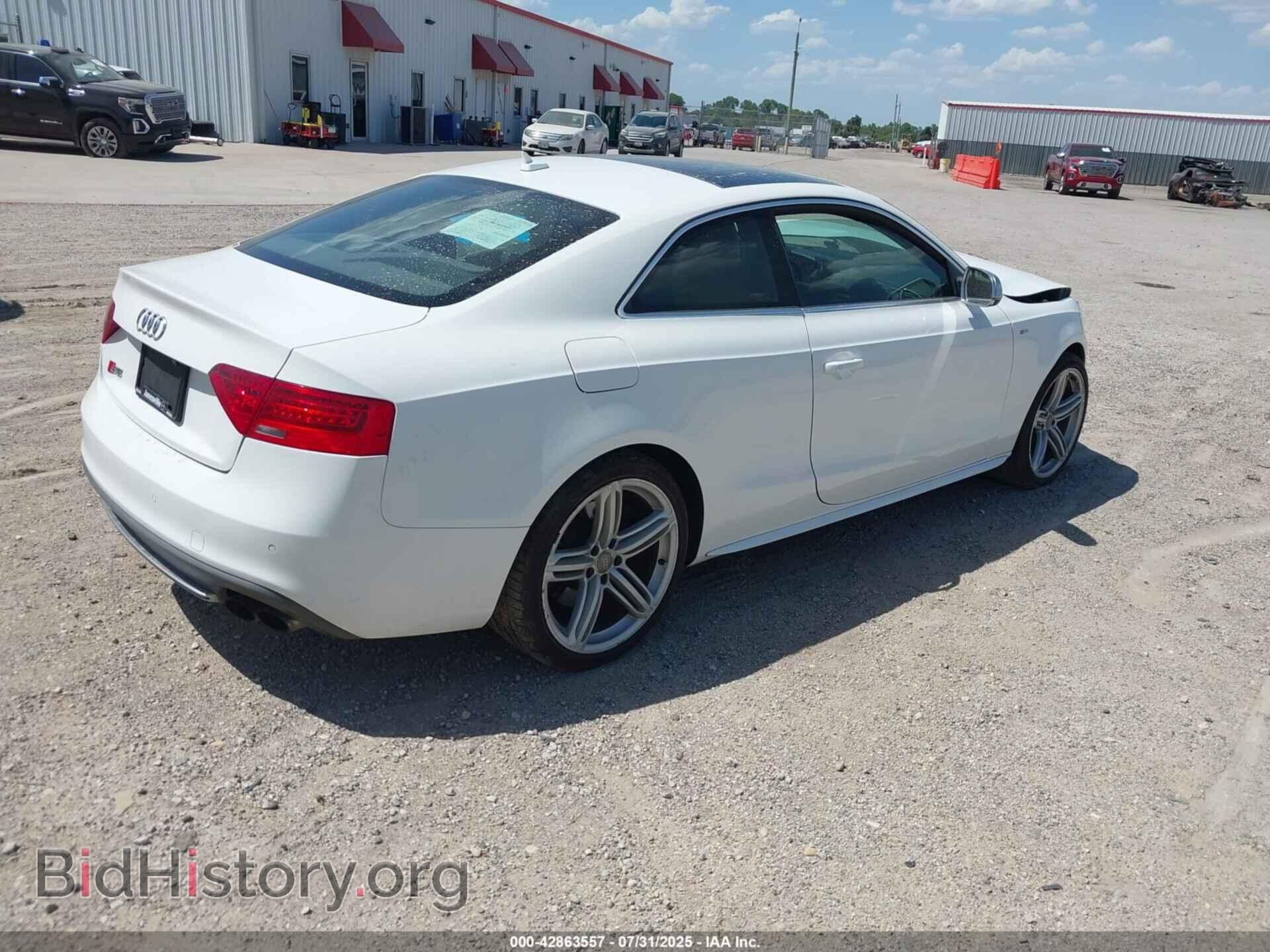 2013 AUDI S5 - VIN: WAUCGAFR4DA001735 - Фото 4
