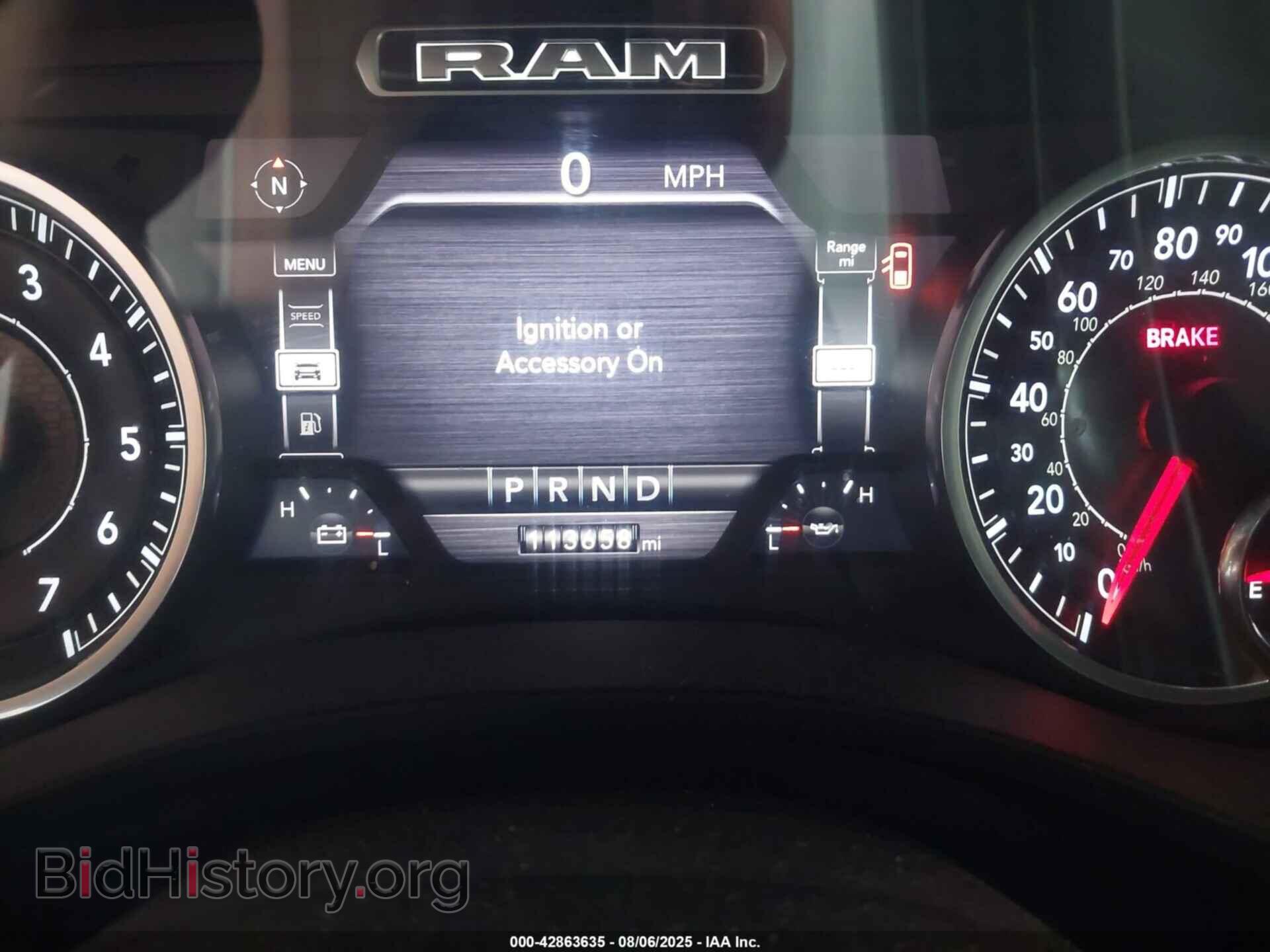 2019 RAM 1500 - VIN: 1C6SRFRTXKN727464 - Фото 7
