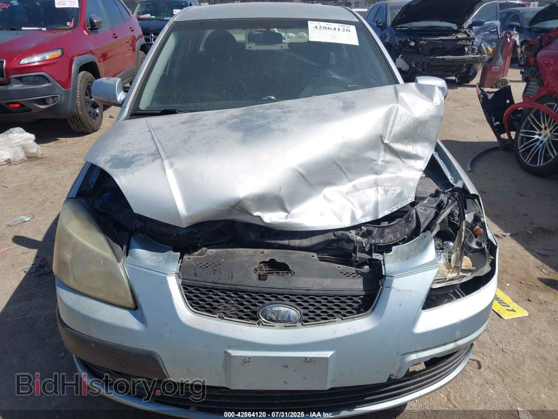 2007 KIA RIO - VIN: KNADE123876229322 - Фото 6