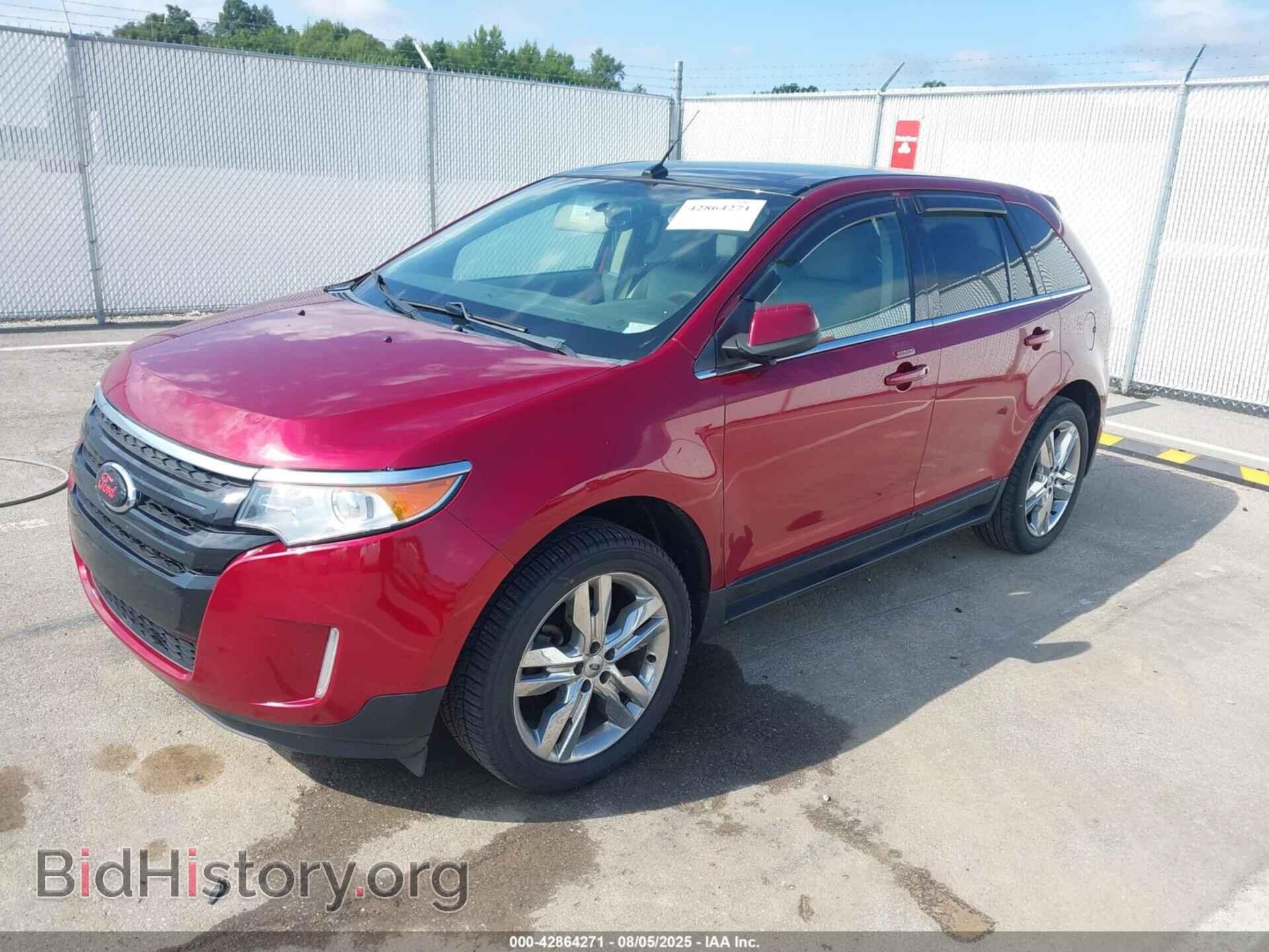 2014 FORD EDGE - VIN: 2FMDK3K93EBA09625 - Фото 2