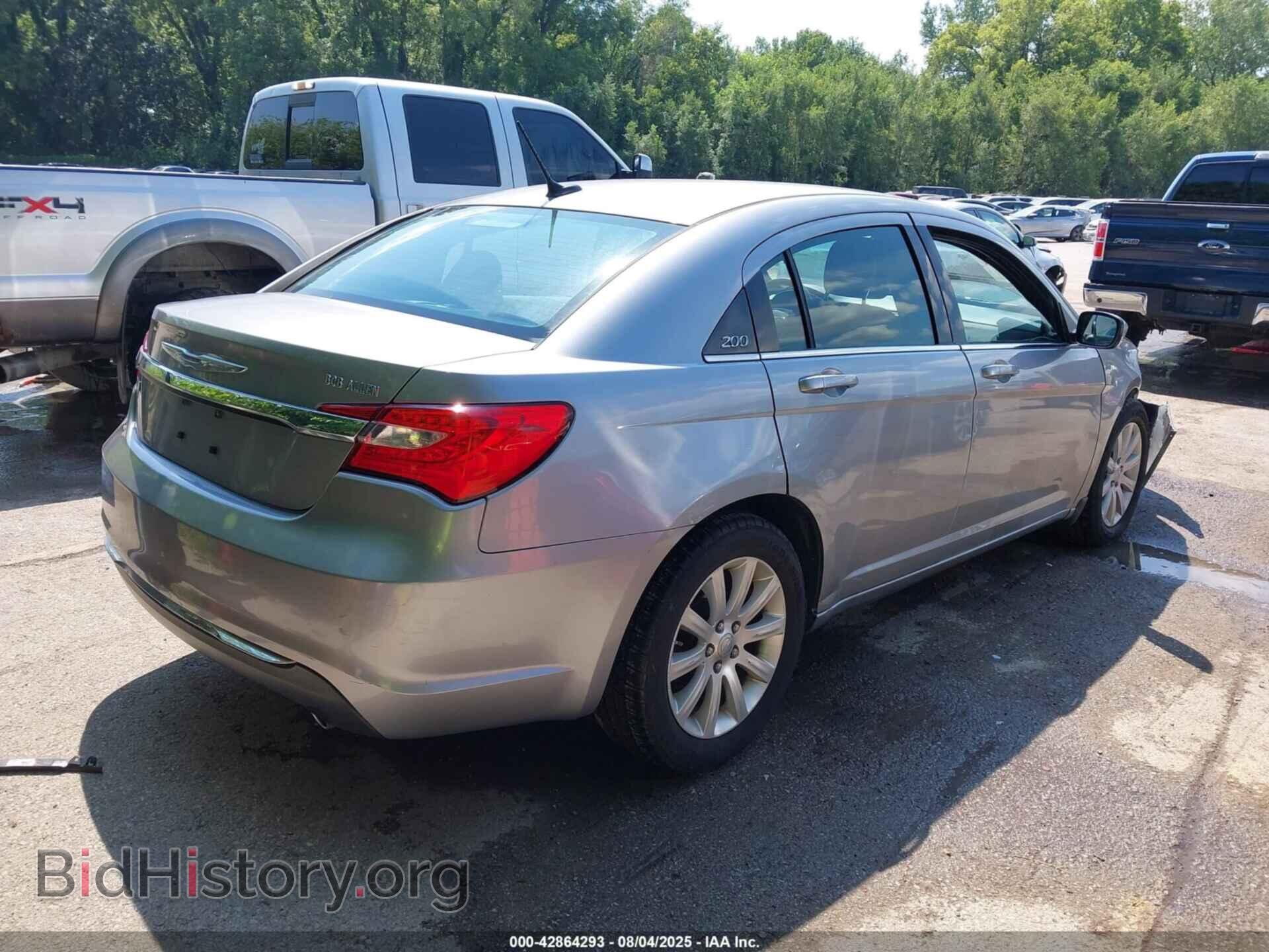 2013 CHRYSLER 200 - VIN: 1C3CCBBG8DN703322 - Фото 4
