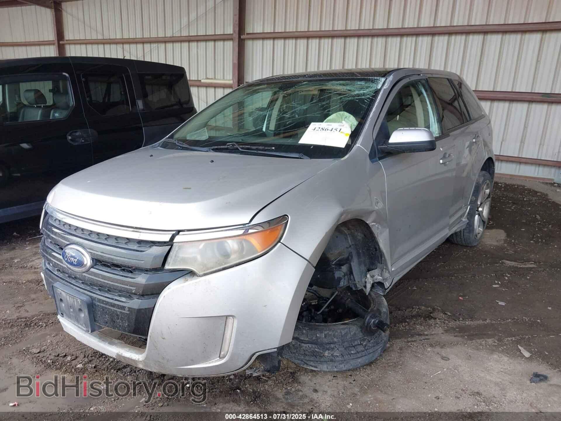 2011 FORD EDGE - VIN: 2FMDK4AKXBBB54988 - Фото 2