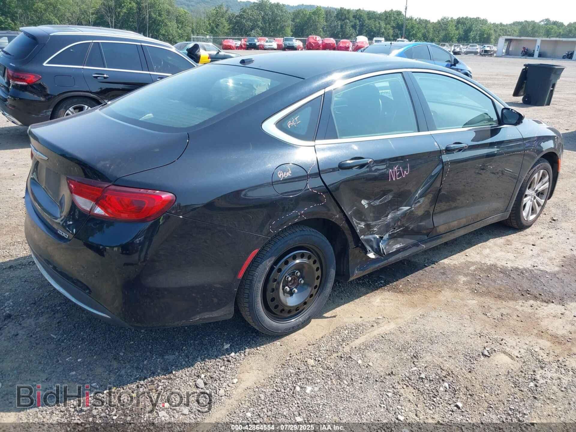 2015 CHRYSLER 200 - VIN: 1C3CCCAB0FN720498 - Фото 4