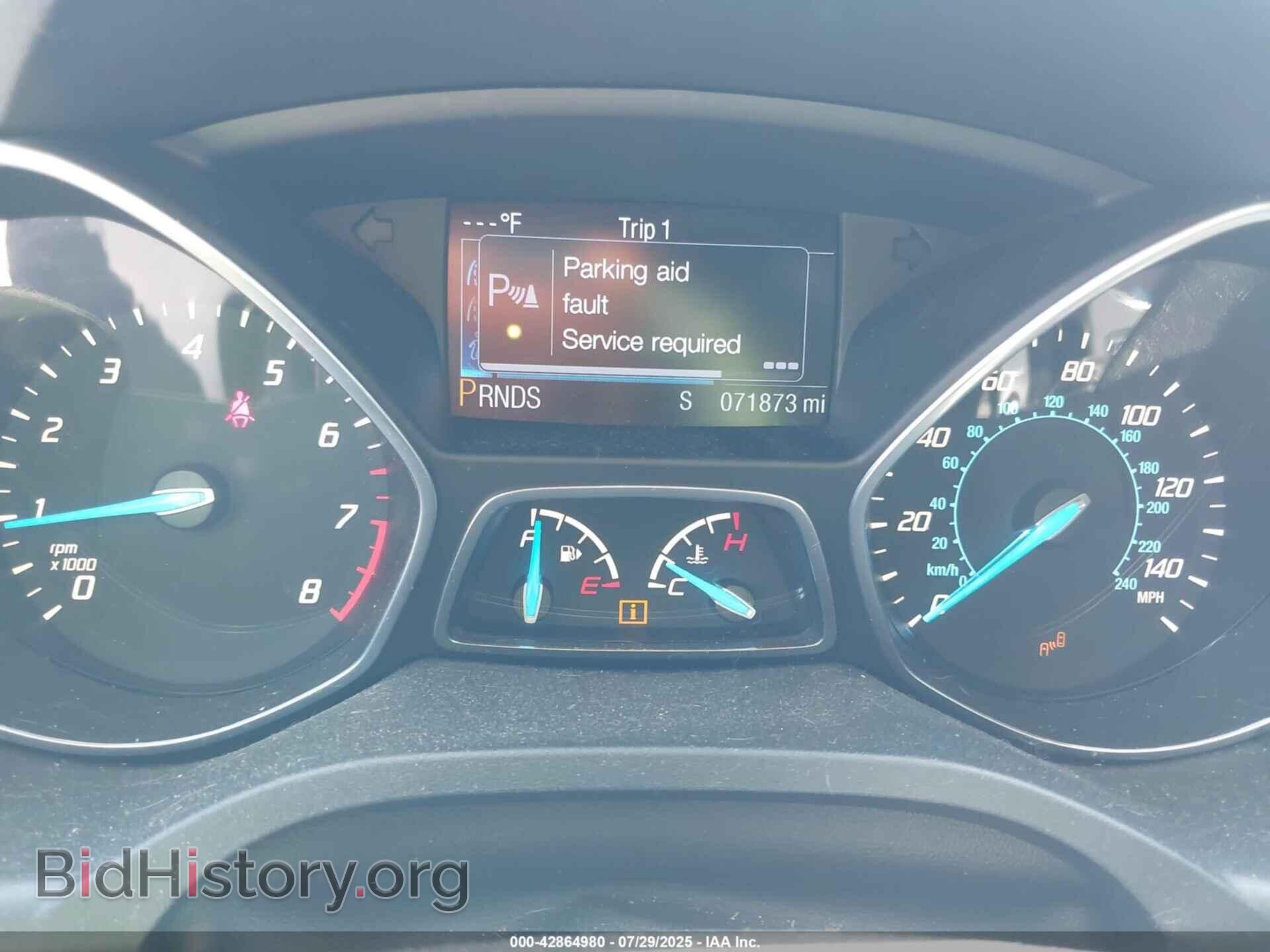 2014 FORD ESCAPE - VIN: 1FMCU0J98EUA94820 - Фото 7