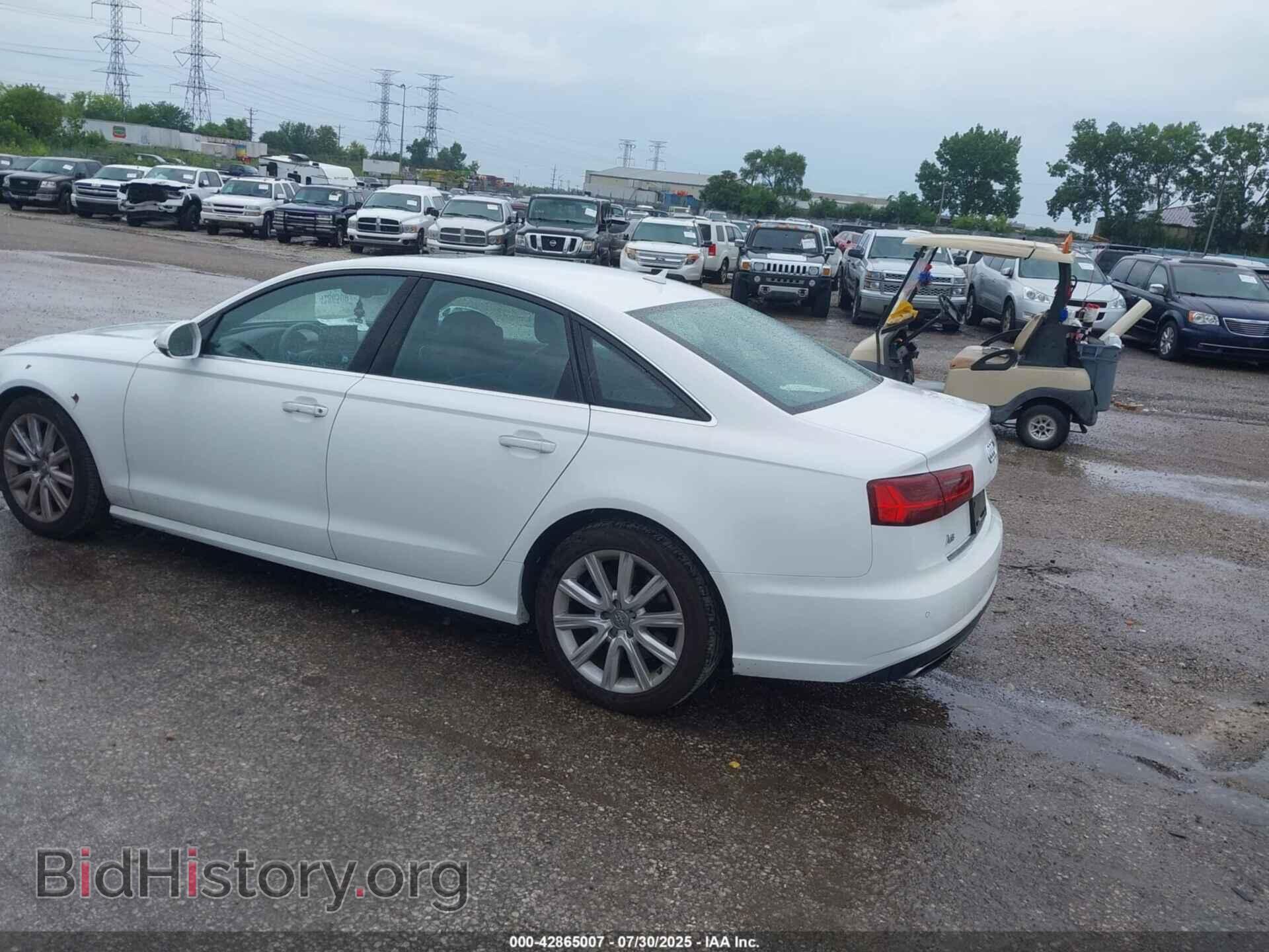 2016 AUDI A6 - VIN: WAUGFAFC9GN007351 - Фото 3