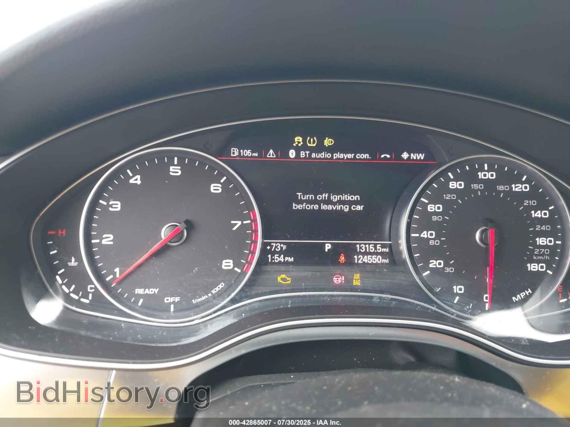 2016 AUDI A6 - VIN: WAUGFAFC9GN007351 - Фото 7