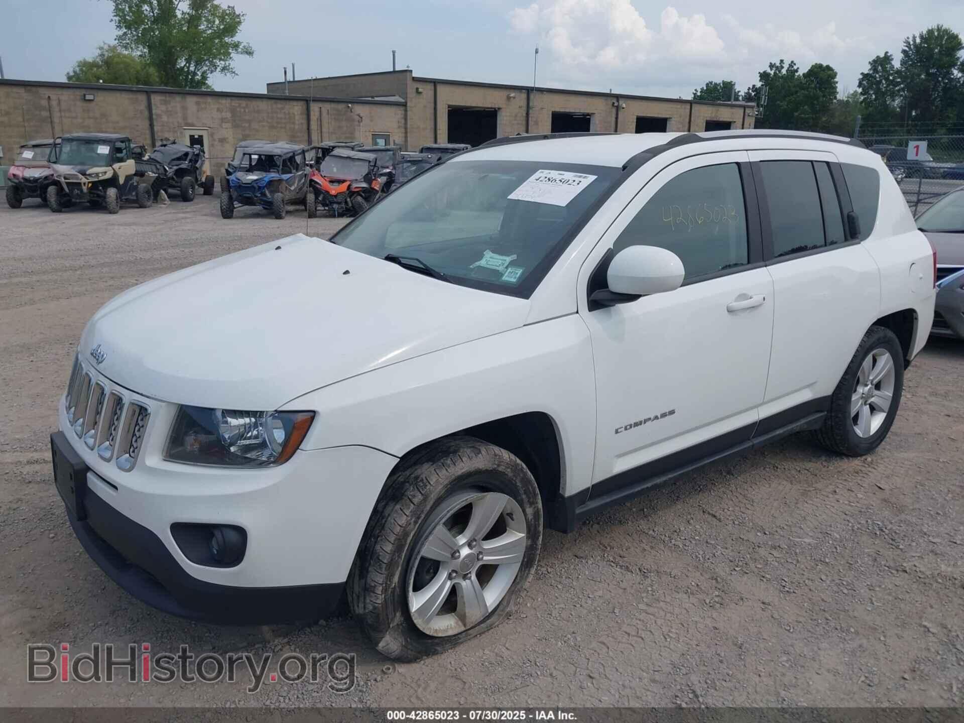 2017 JEEP COMPASS - VIN: 1C4NJDEB1HD191937 - Фото 2