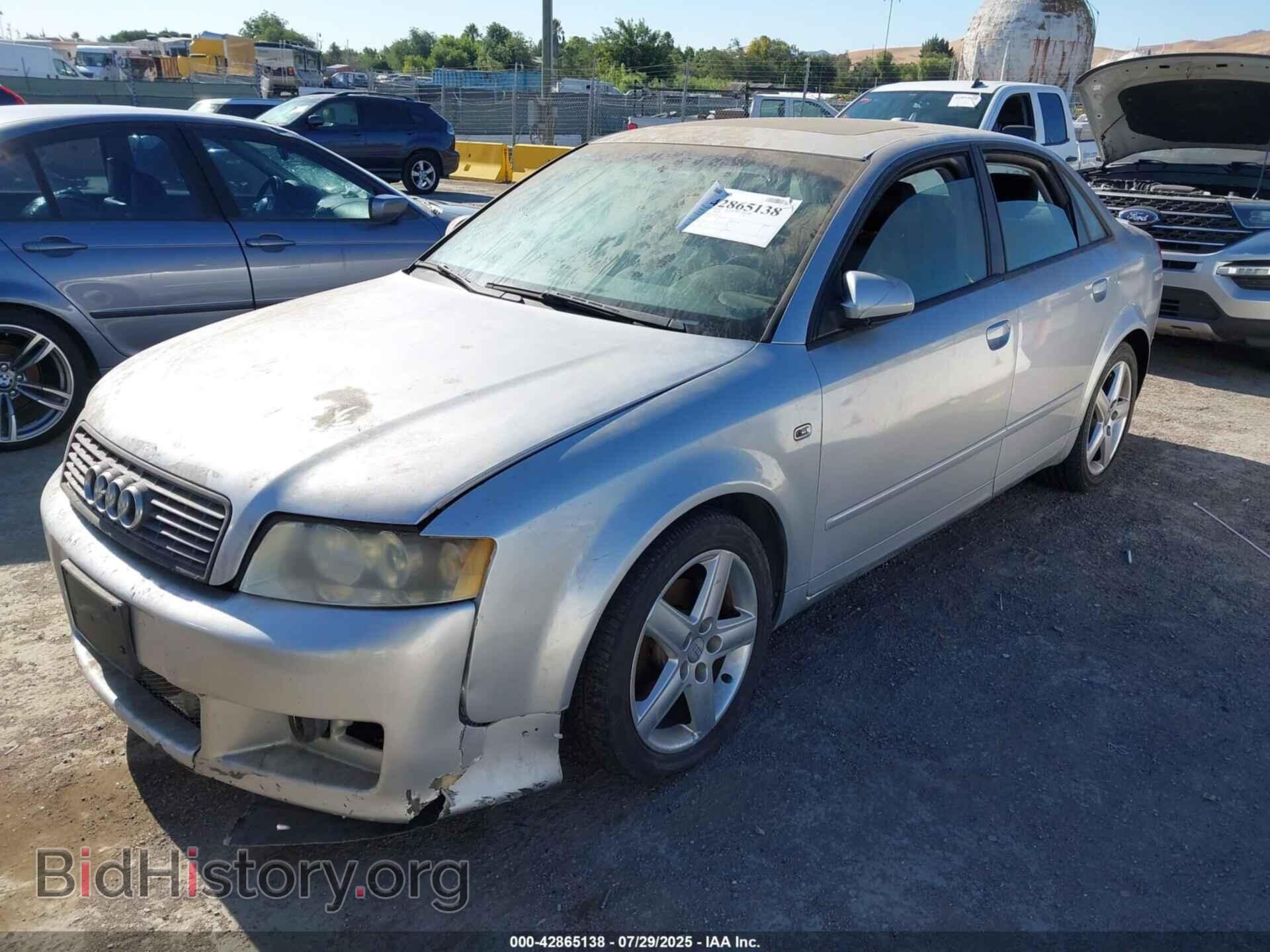 2005 AUDI A4 - VIN: WAUJC68E25A106155 - Фото 2