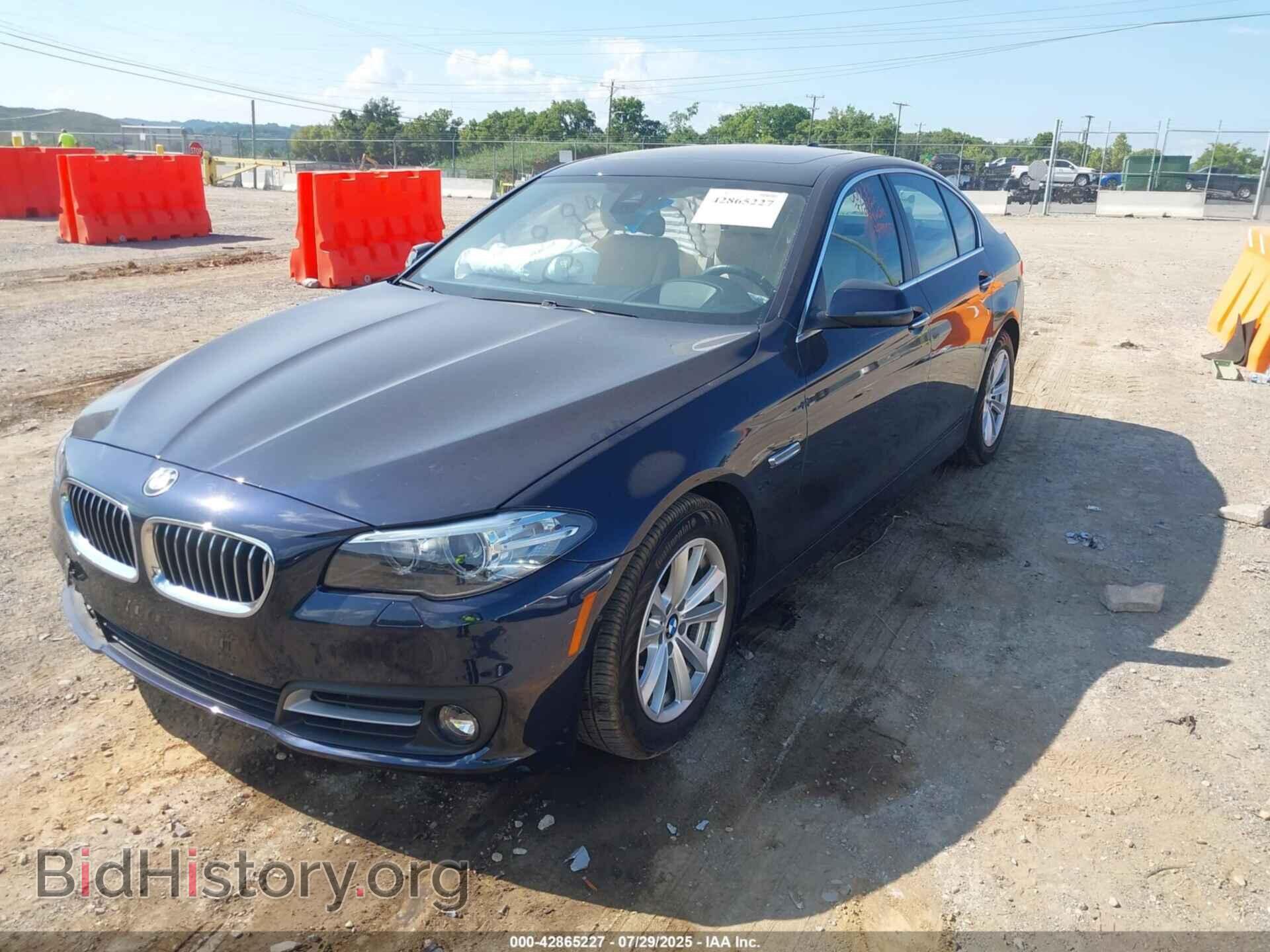 2016 BMW 528I - VIN: WBA5A5C59GG349955 - Фото 2
