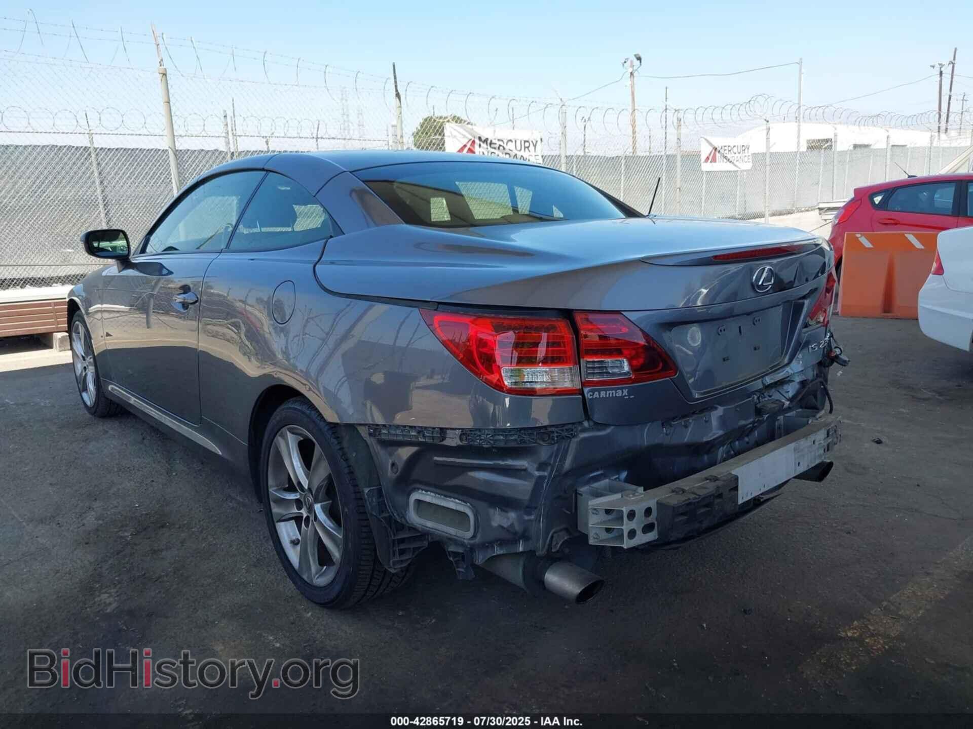 2013 LEXUS IS 250C - VIN: JTHFF2C25D2527557 - Фото 3