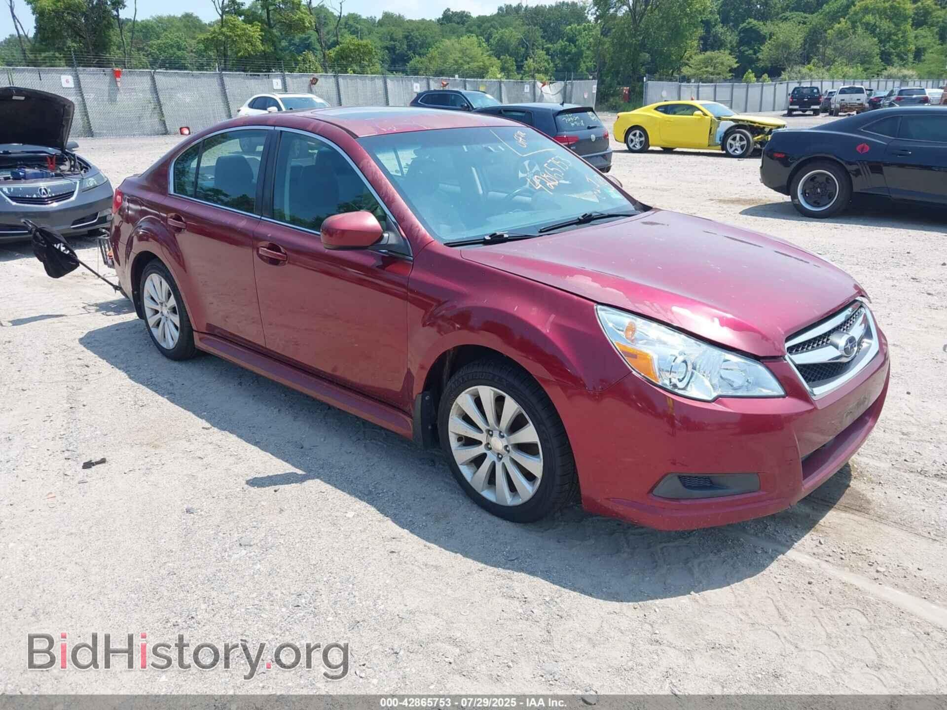 Фотография 4S3BMBK62B3220624 - SUBARU LEGACY 2011