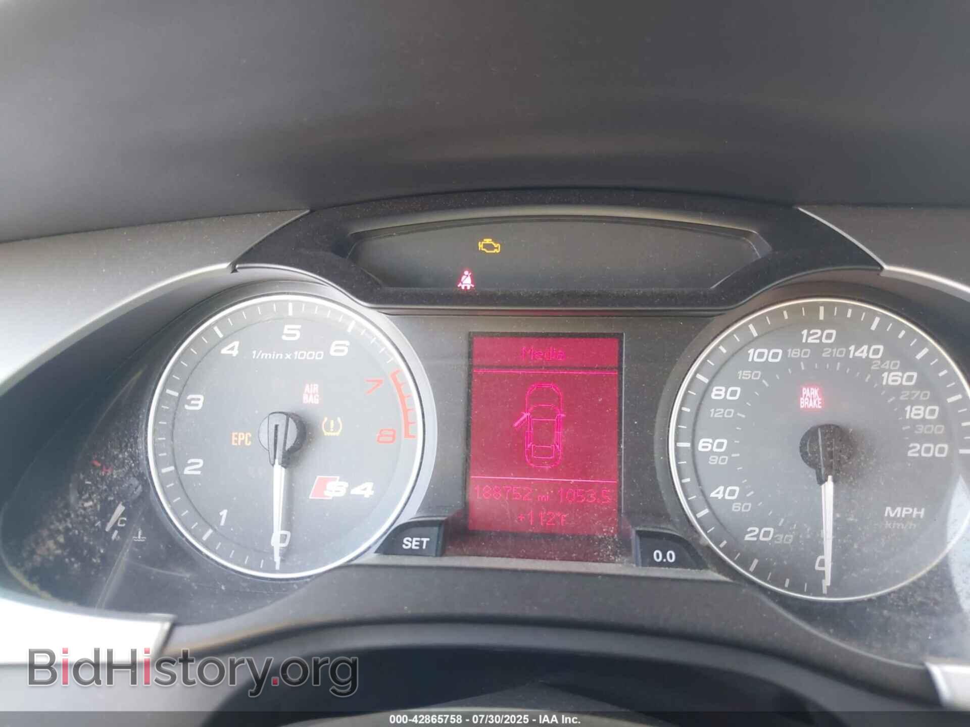 2011 AUDI S4 - VIN: WAUDGAFL7BA074319 - Фото 7