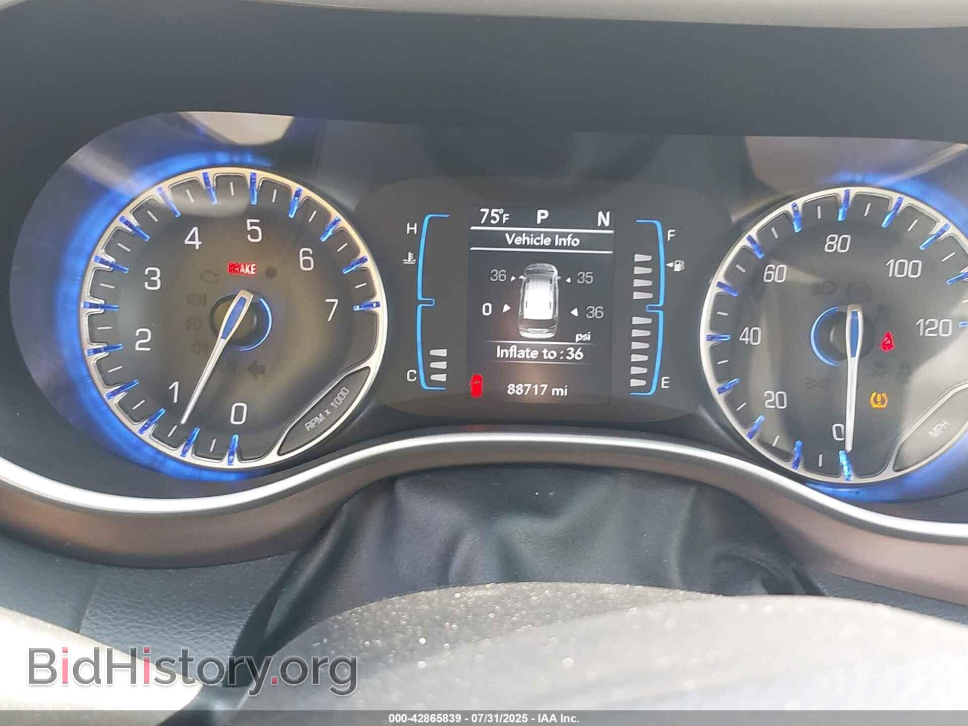 2017 CHRYSLER PACIFICA - VIN: 2C4RC1BG0HR518089 - Фото 7