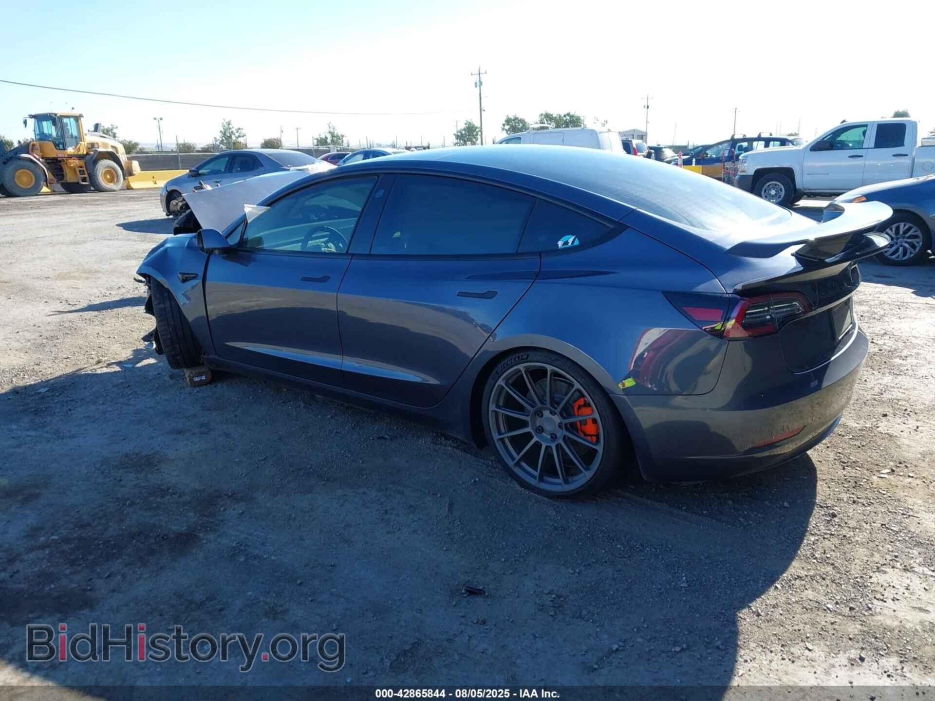2021 TESLA MODEL 3 - VIN: 5YJ3E1EB0MF878274 - Фото 3