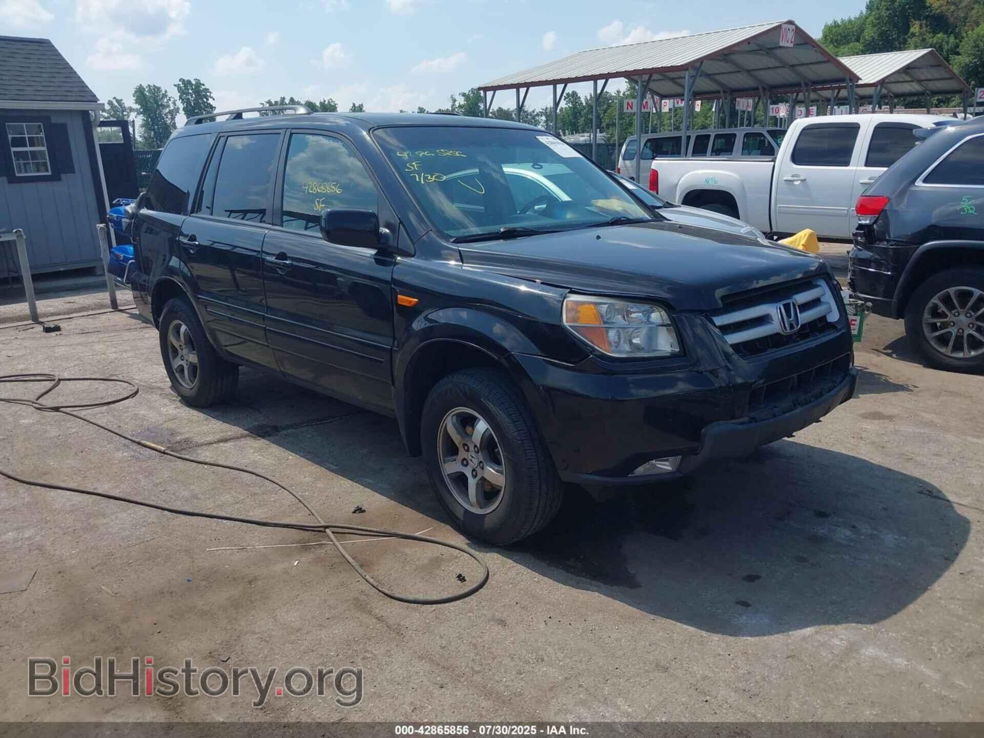 Photo 5FNYF18517B008966 - HONDA PILOT 2007