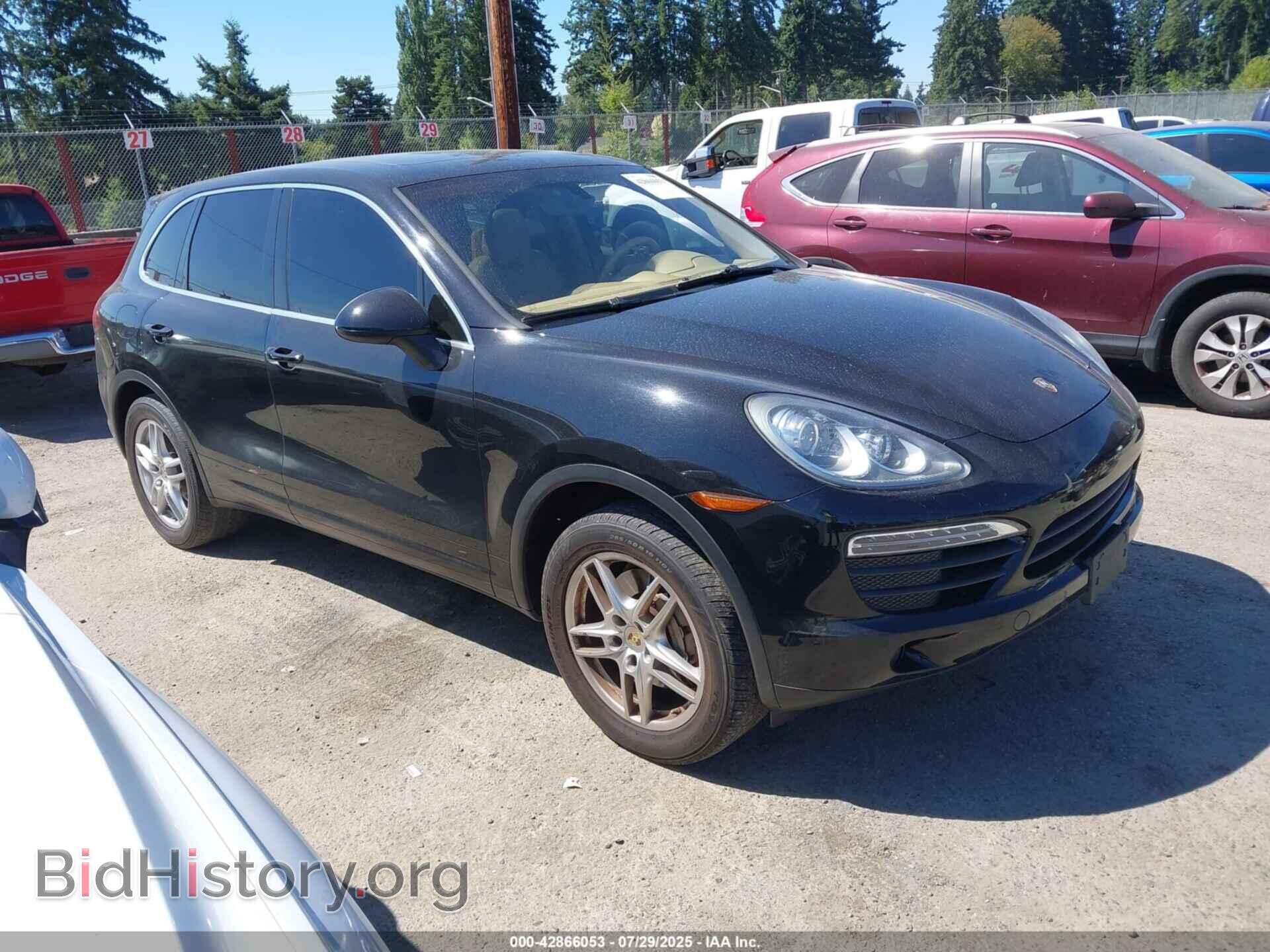 Photo WP1AB2A23CLA44733 - PORSCHE CAYENNE 2012