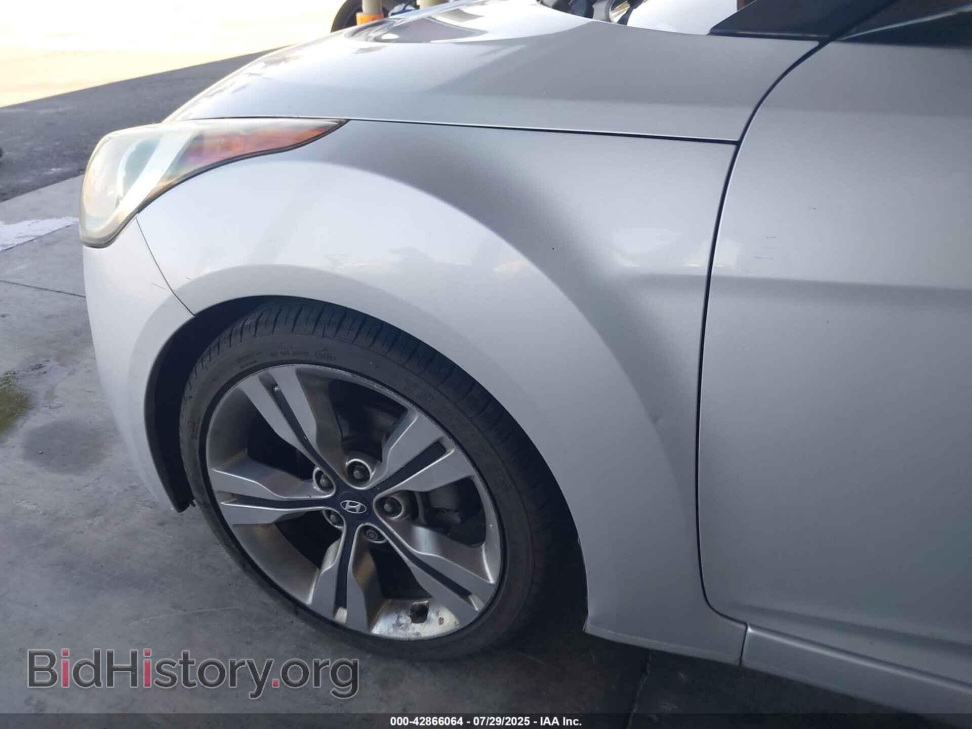 2012 HYUNDAI VELOSTER - VIN: KMHTC6AD7CU043770 - Фото 6