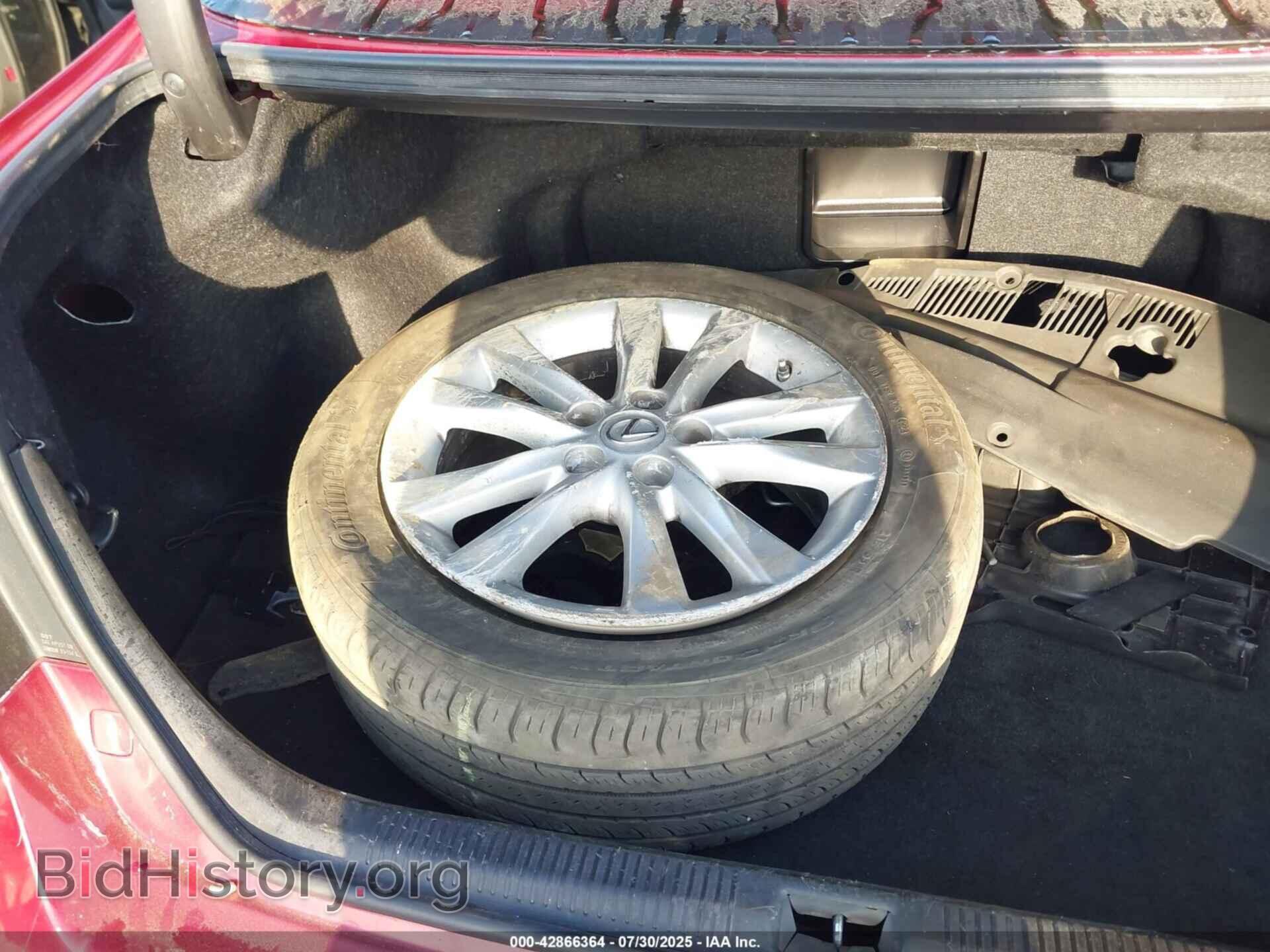 2012 LEXUS ES 350 - VIN: JTHBK1EG0C2503310 - Фото 12