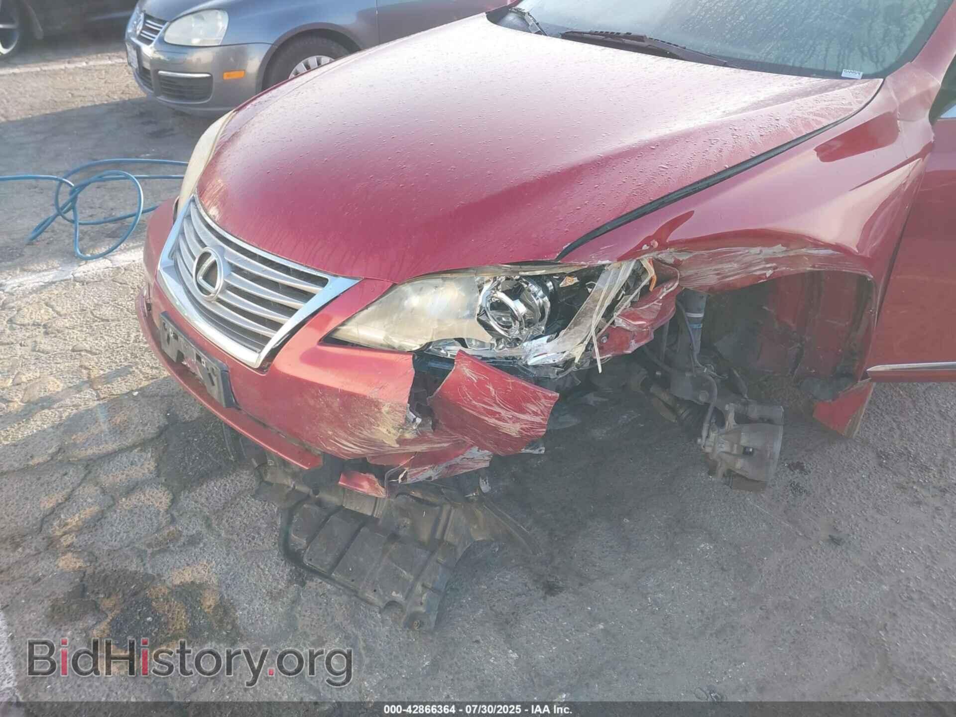 2012 LEXUS ES 350 - VIN: JTHBK1EG0C2503310 - Фото 6